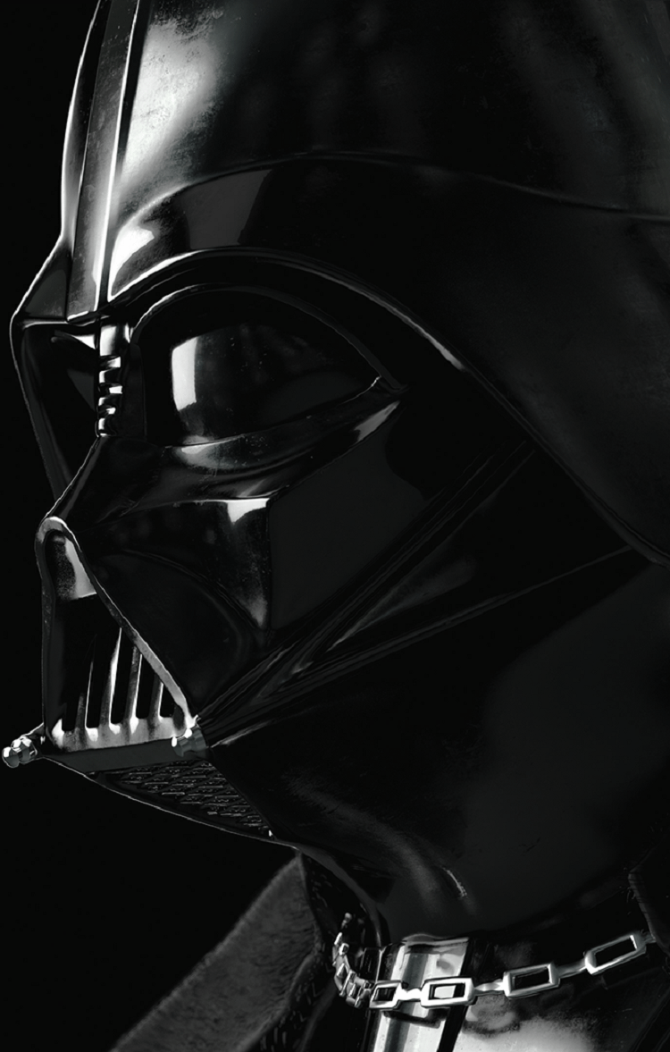 750x1177 I made a Darth Vader wallpaper from the ... Wallpaper