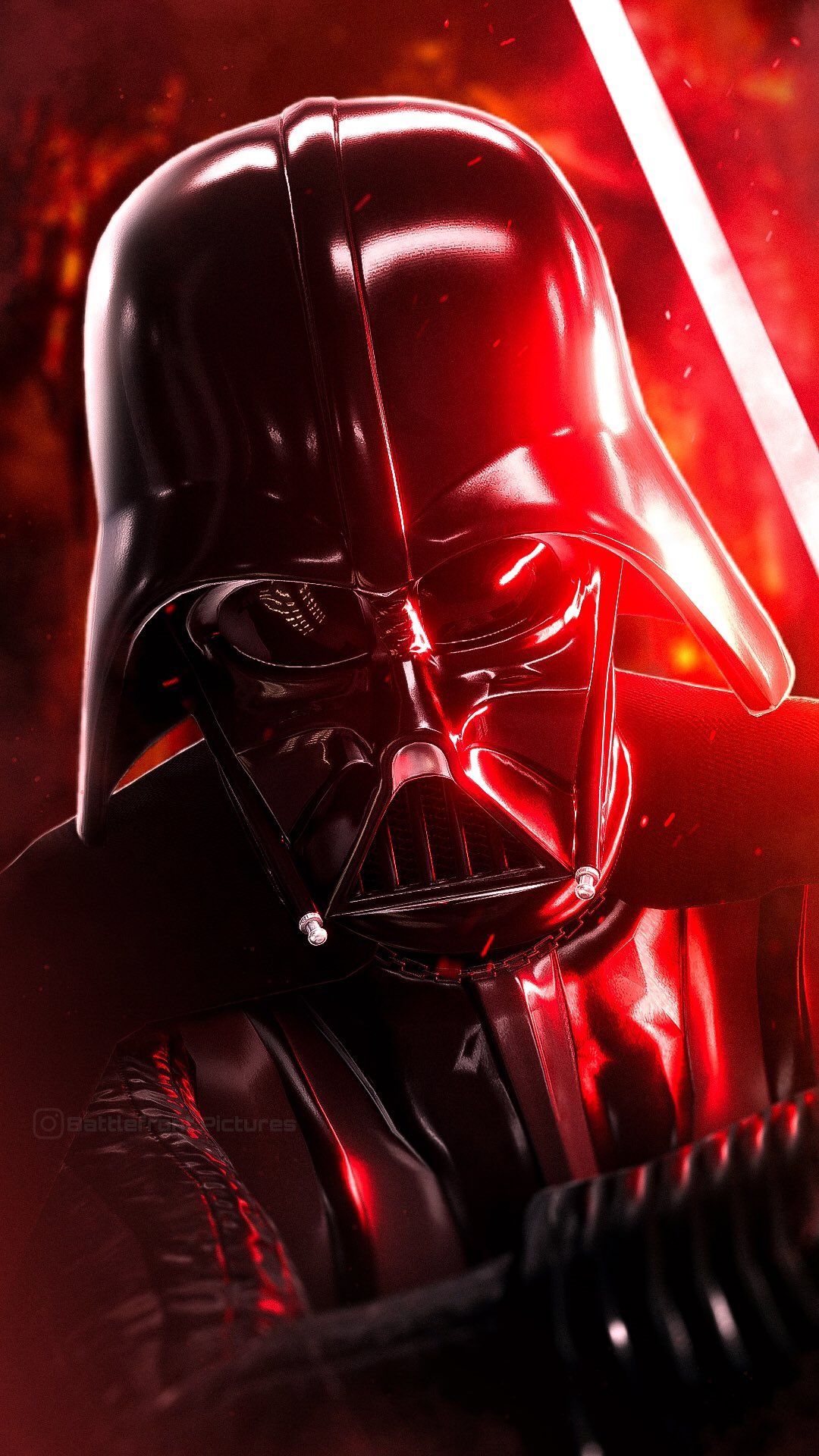 1080x1920 Portrait of Darth Vader ... Wallpaper