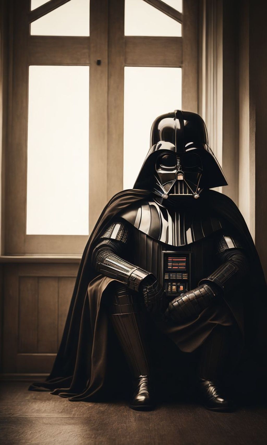 1024x1707 Darth Vader at home | OpenArt Wallpaper