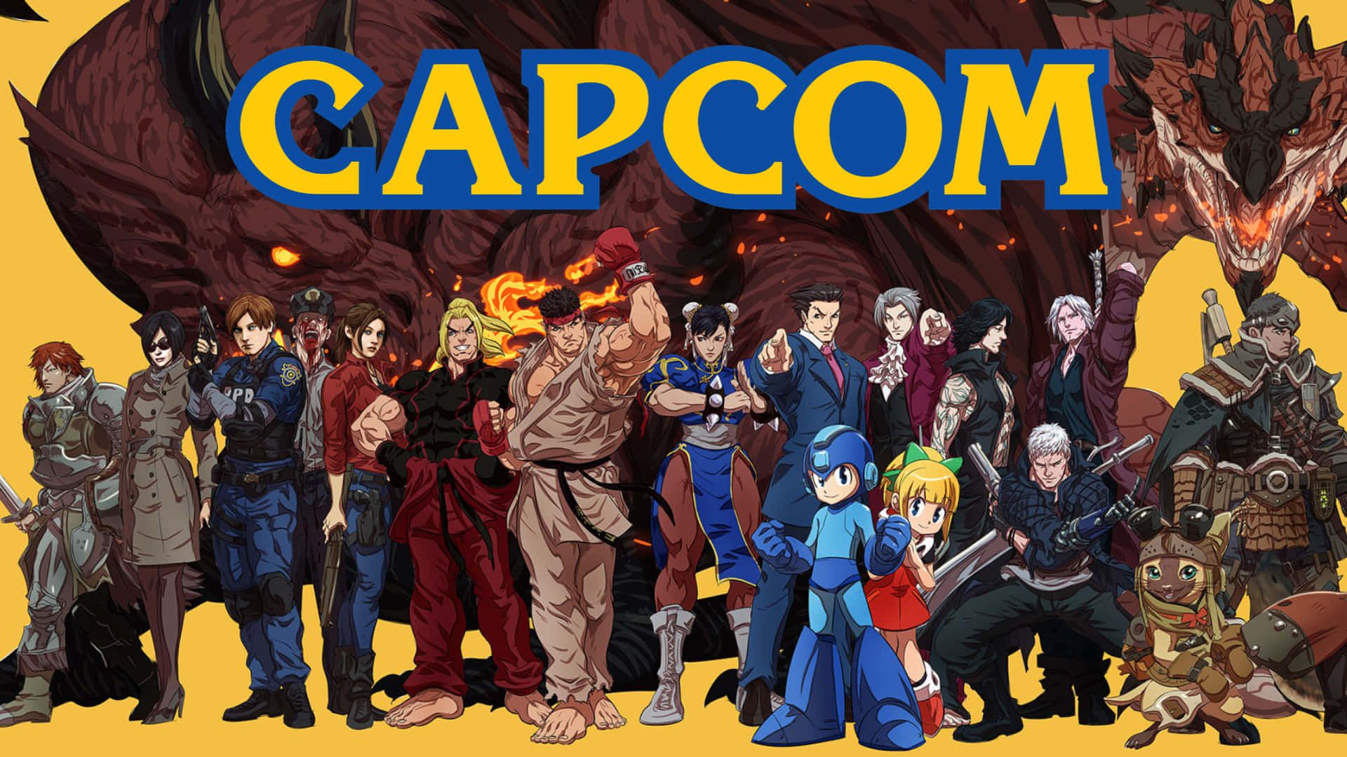 Capcom Wallpapers - 4k, HD Capcom Backgrounds on WallpaperBat