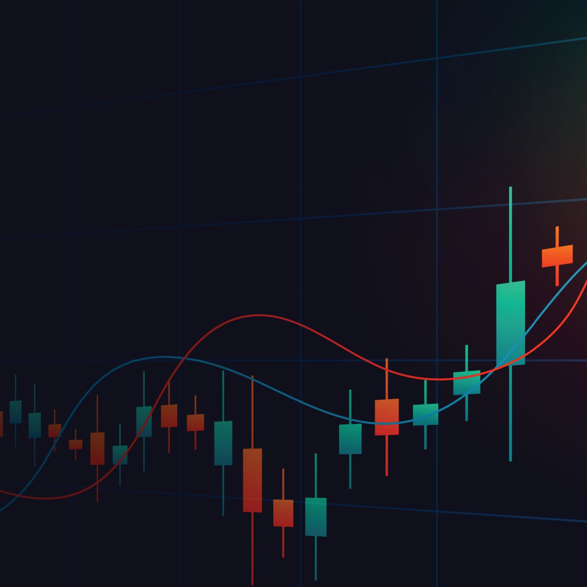 Candlestick Chart Wallpaper 4k 