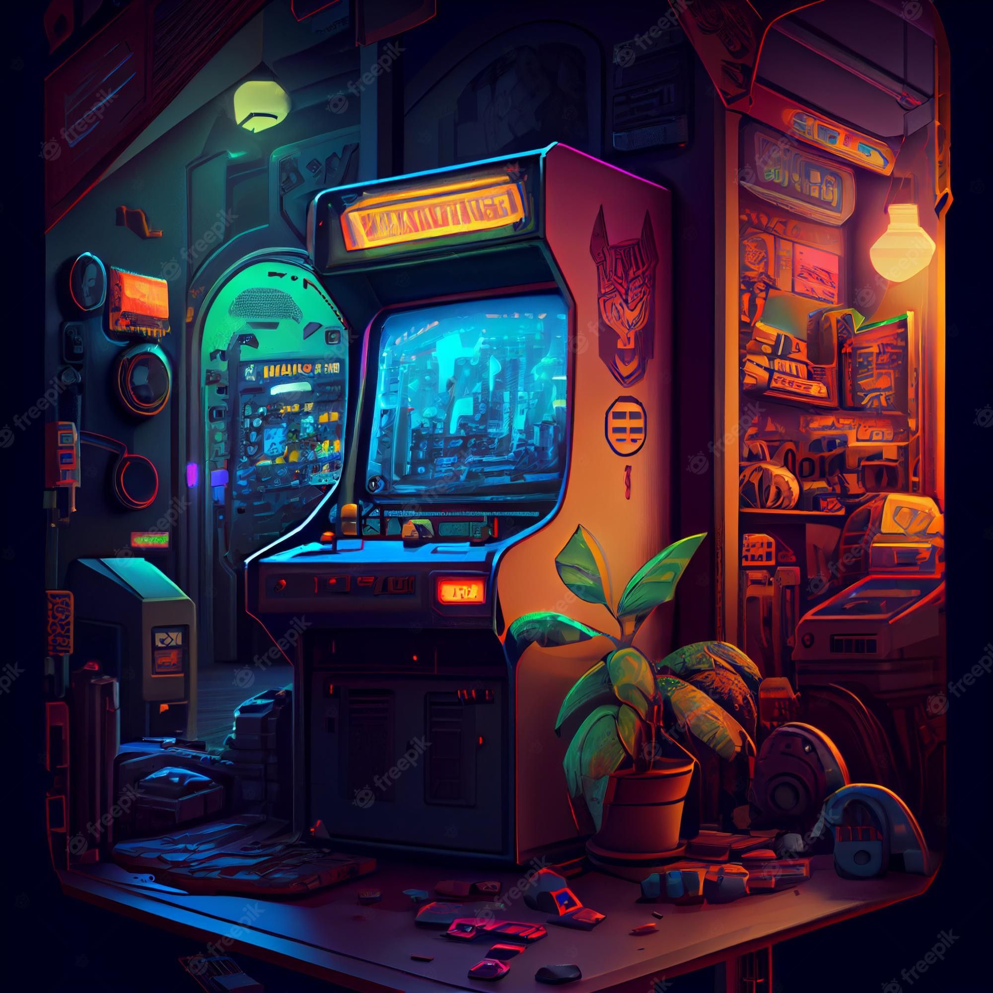 retro-arcade-wallpapers-4k-hd-retro-arcade-backgrounds-on-wallpaperbat