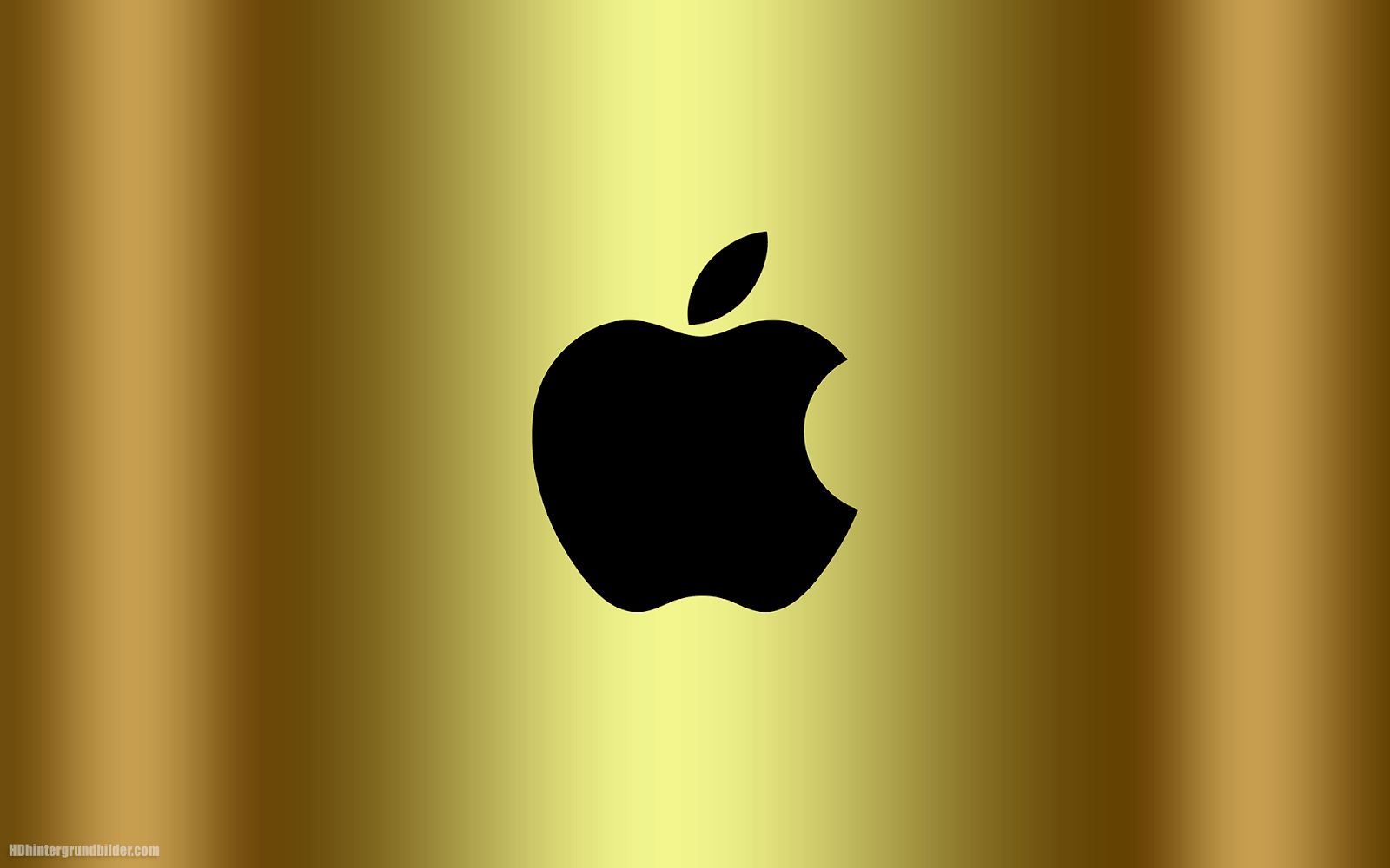 gold apple logo wallpaper 4k