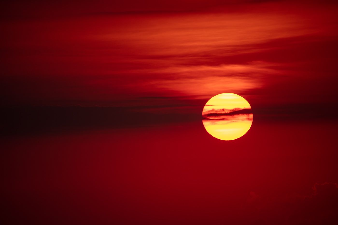 Red Sunset Wallpapers - 4k, Hd Red Sunset Backgrounds On Wallpaperbat