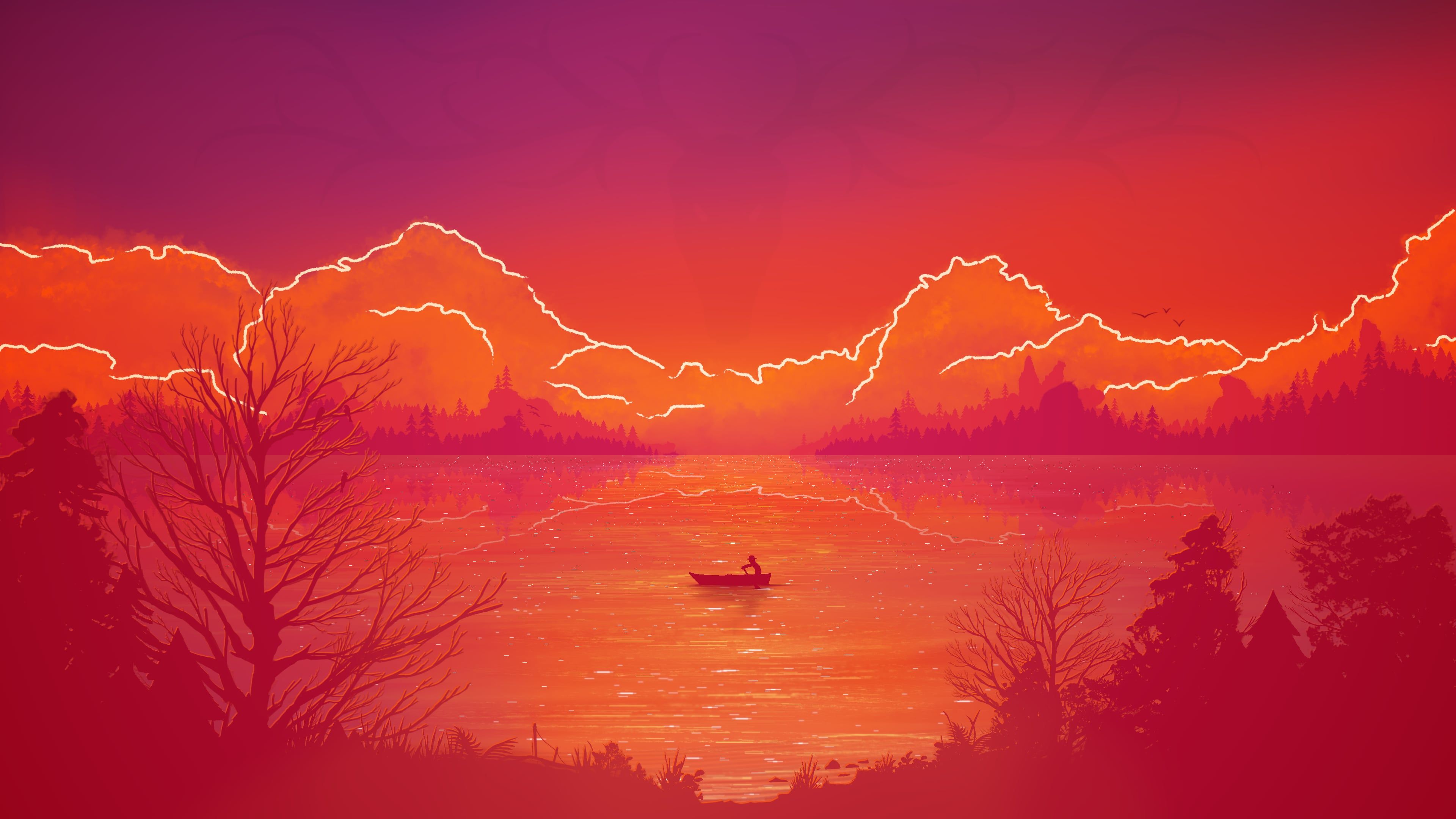 Red Sunset Wallpapers - 4k, HD Red Sunset Backgrounds on WallpaperBat