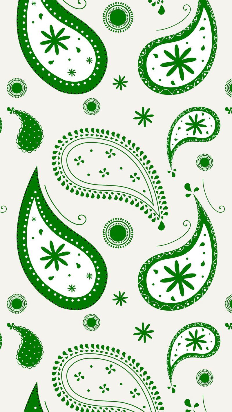 Green Paisley Wallpapers - 4k, HD Green Paisley Backgrounds on WallpaperBat