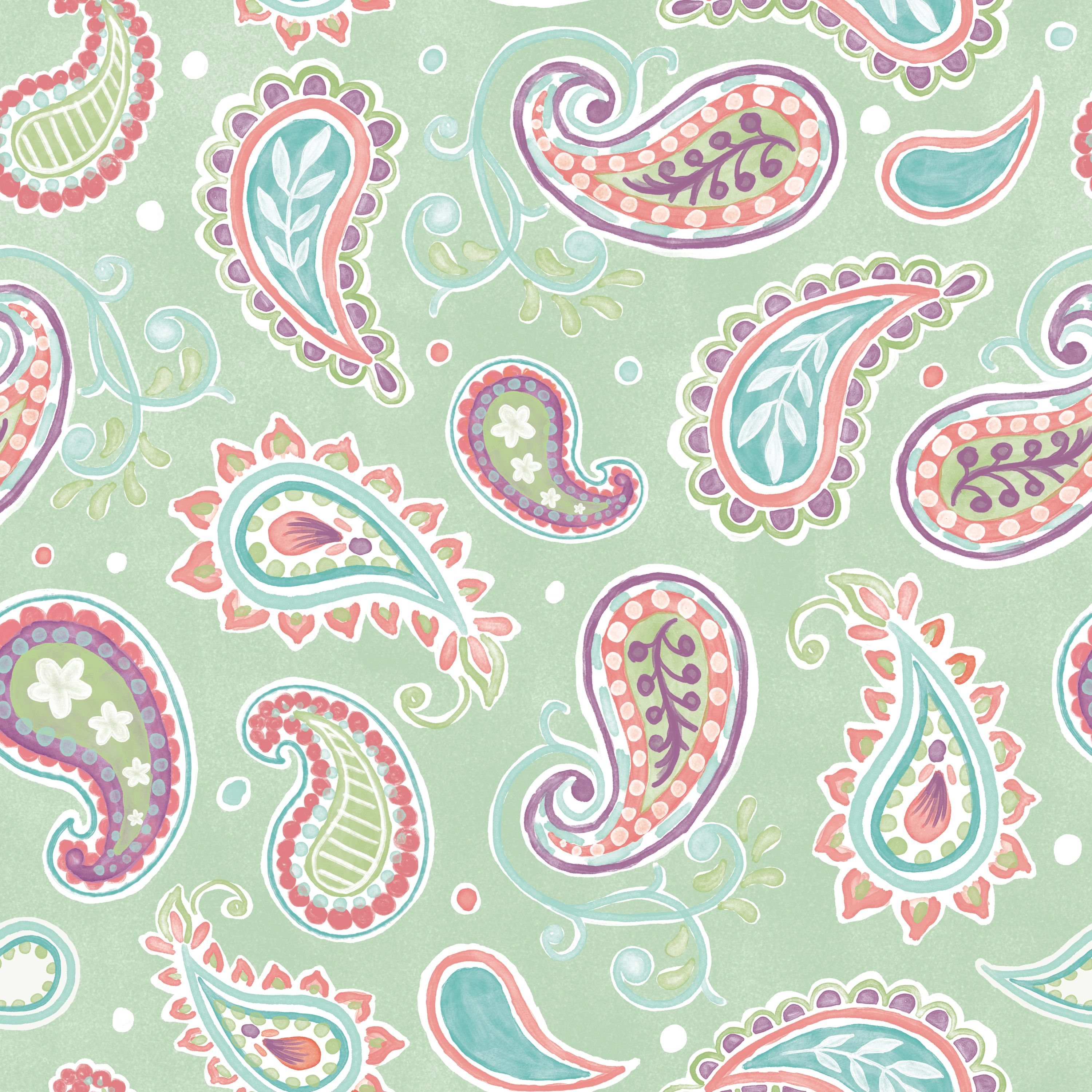 Green Paisley Wallpapers - 4k, HD Green Paisley Backgrounds on WallpaperBat