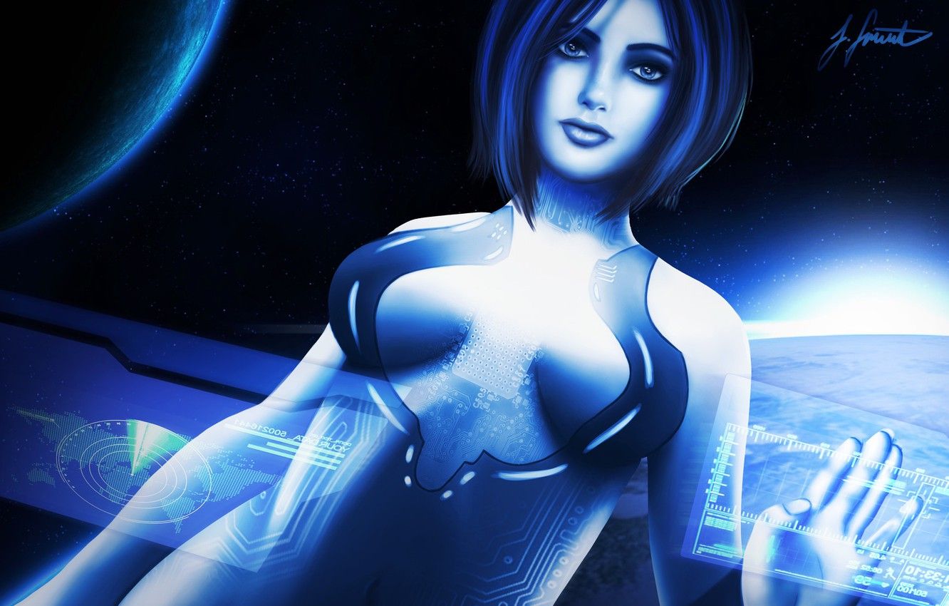 Cortana Wallpapers K Hd Cortana Backgrounds On Wallpaperbat