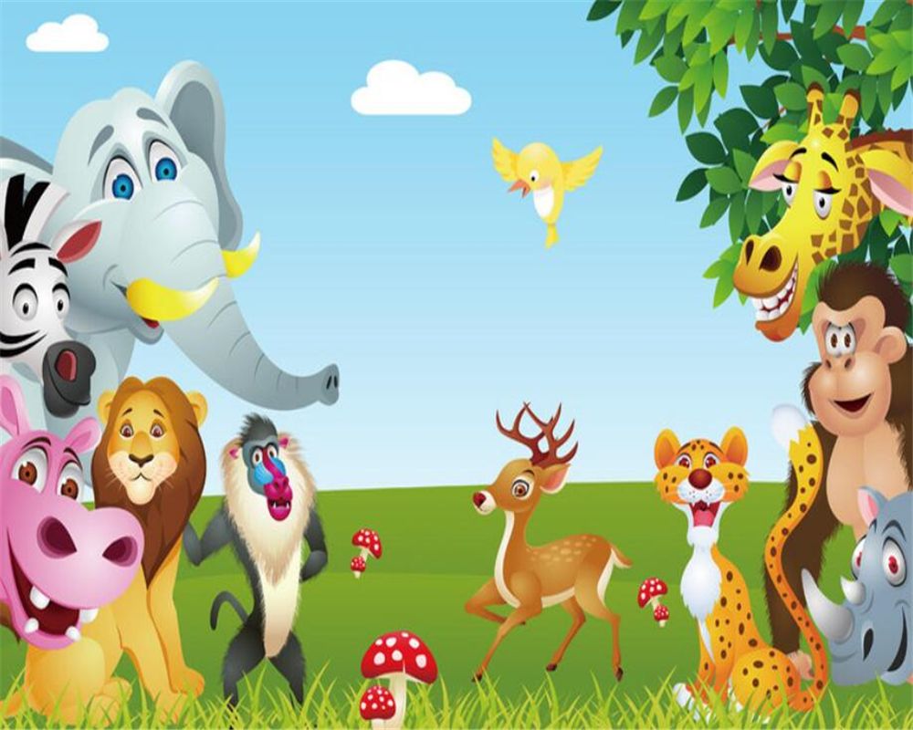 Cartoon Animals Wallpapers - 4k, HD Cartoon Animals Backgrounds on ...