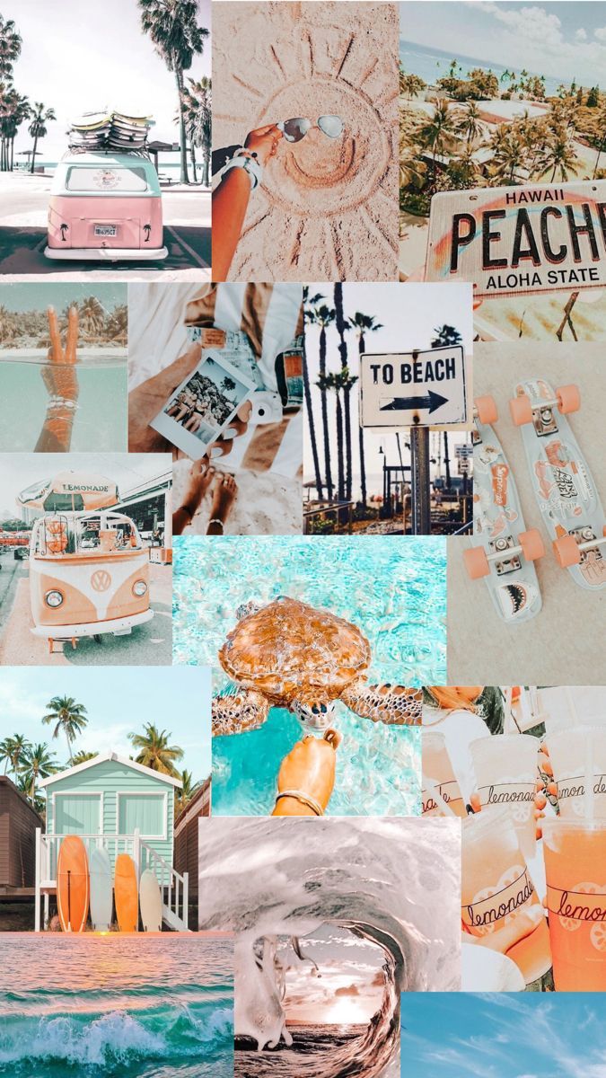 Beach Collage Wallpapers - 4k, HD Beach Collage Backgrounds on WallpaperBat