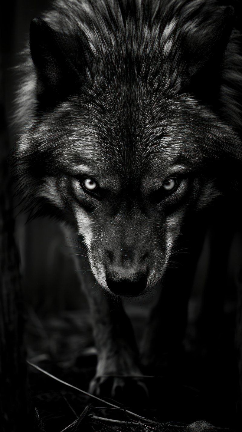 800x1427 Dark Wolf Images | Free Photos, PNG ... Wallpaper