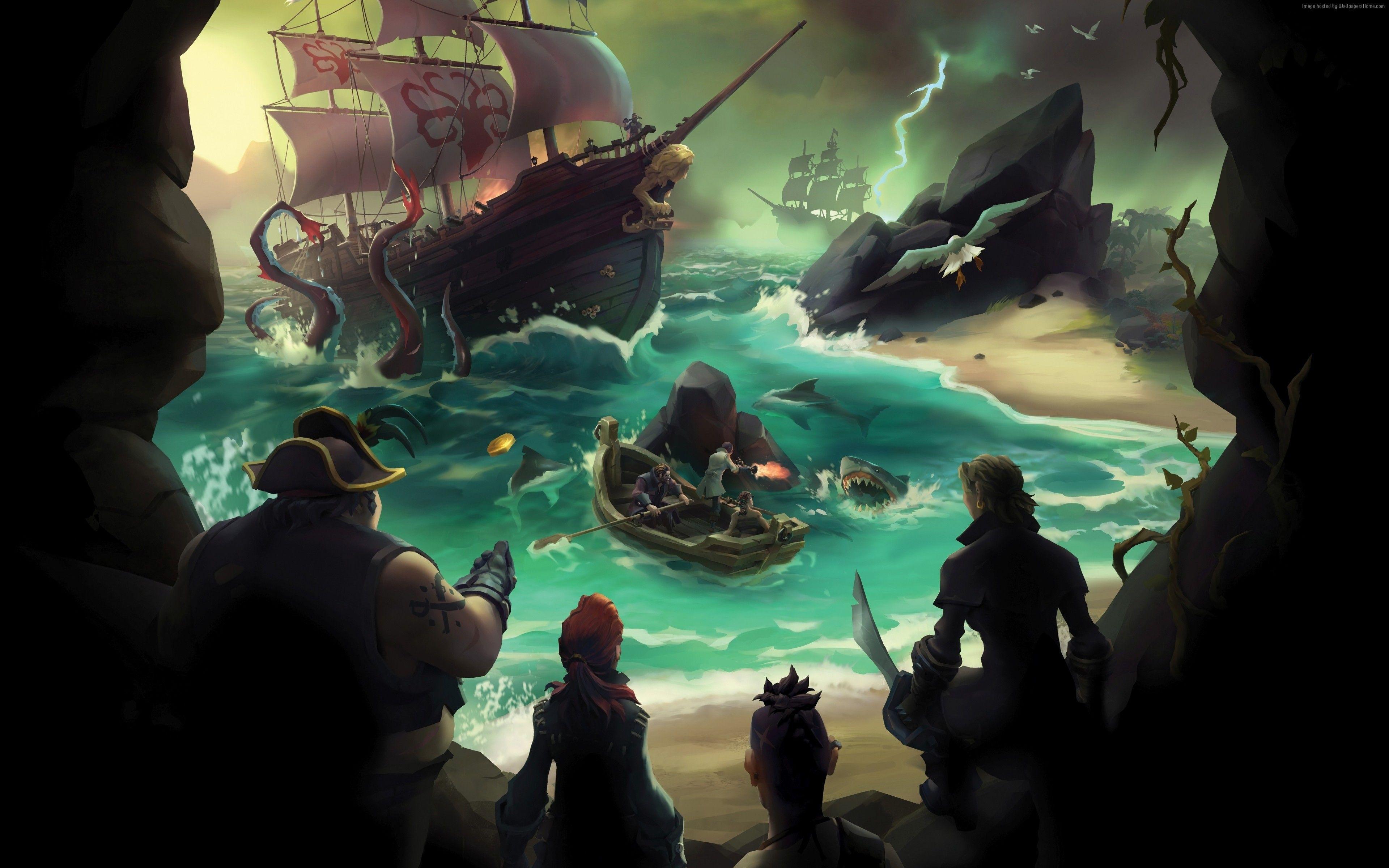 Игра Про Пиратов Sea Of Thieves Купить