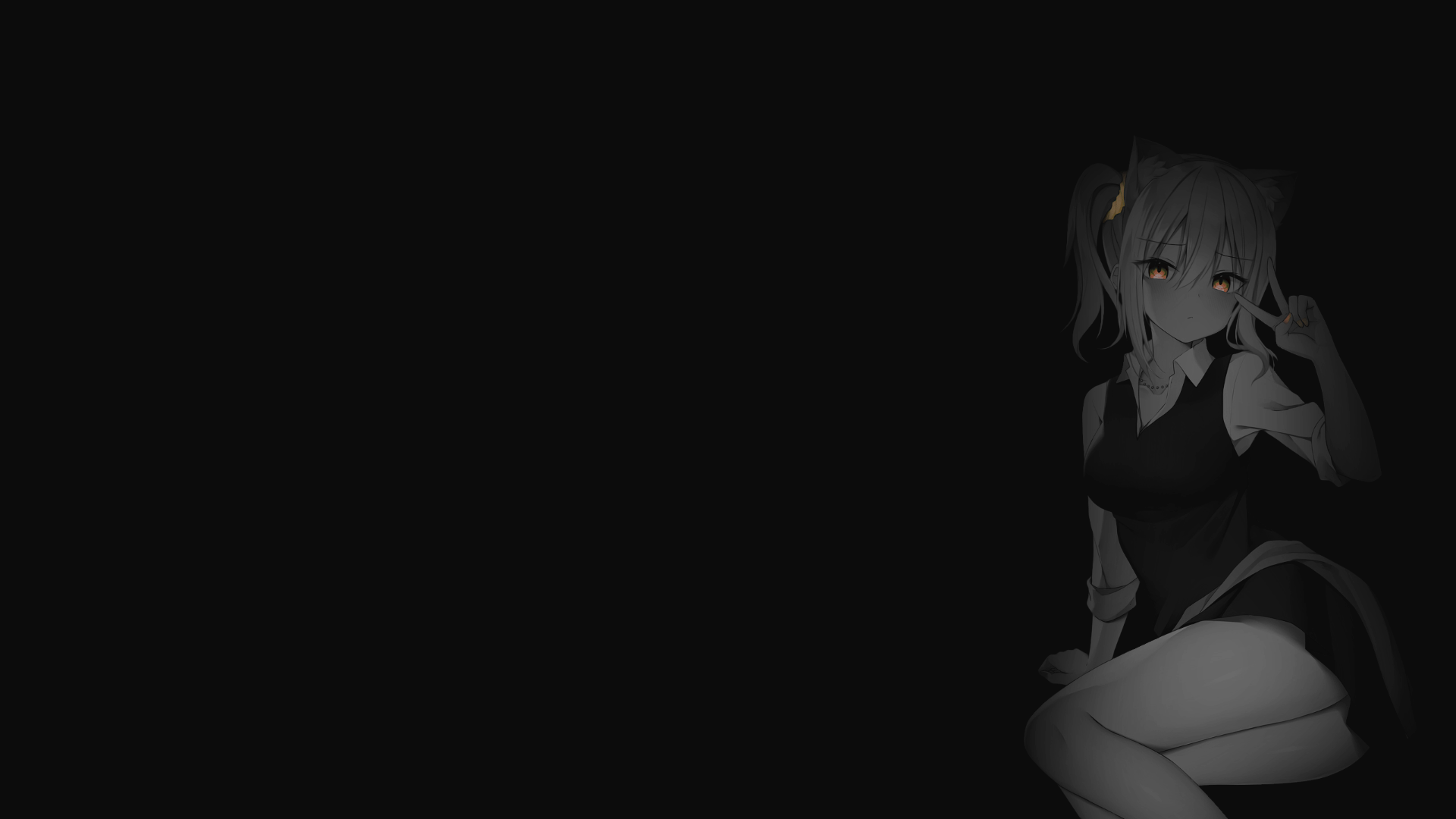 Black Anime Girl Wallpapers - 4k, HD Black Anime Girl Backgrounds on ...