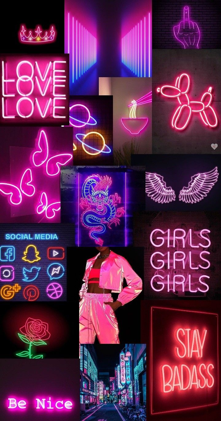 Cute Neon Wallpapers 4k Hd Cute Neon Backgrounds On Wallpaperbat 4032