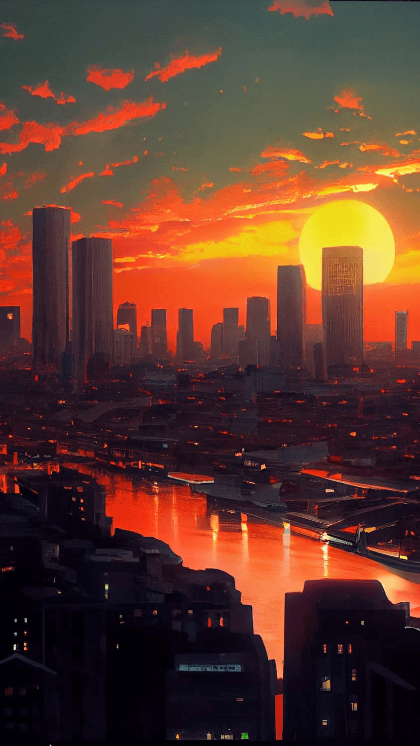 Sunset City Wallpapers - 4k, HD Sunset City Backgrounds on WallpaperBat