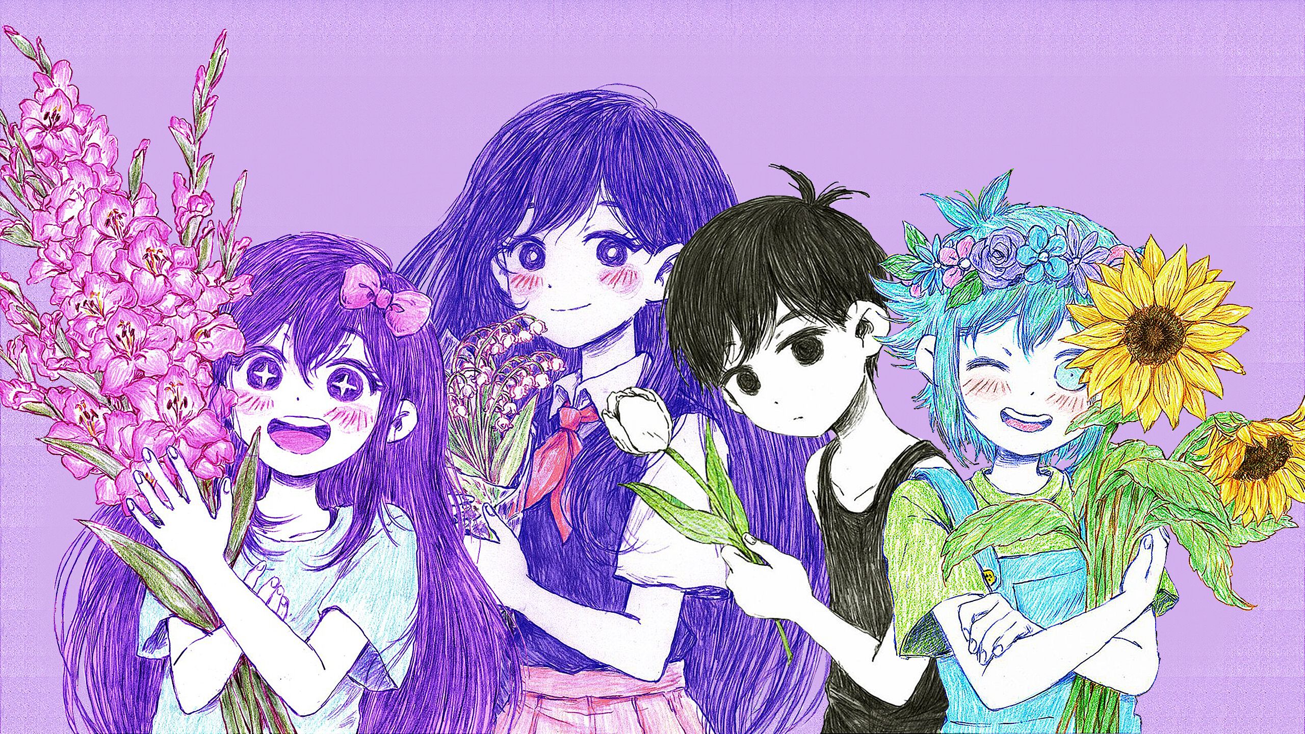 Video Game OMORI HD Wallpaper by hinshi_HP0