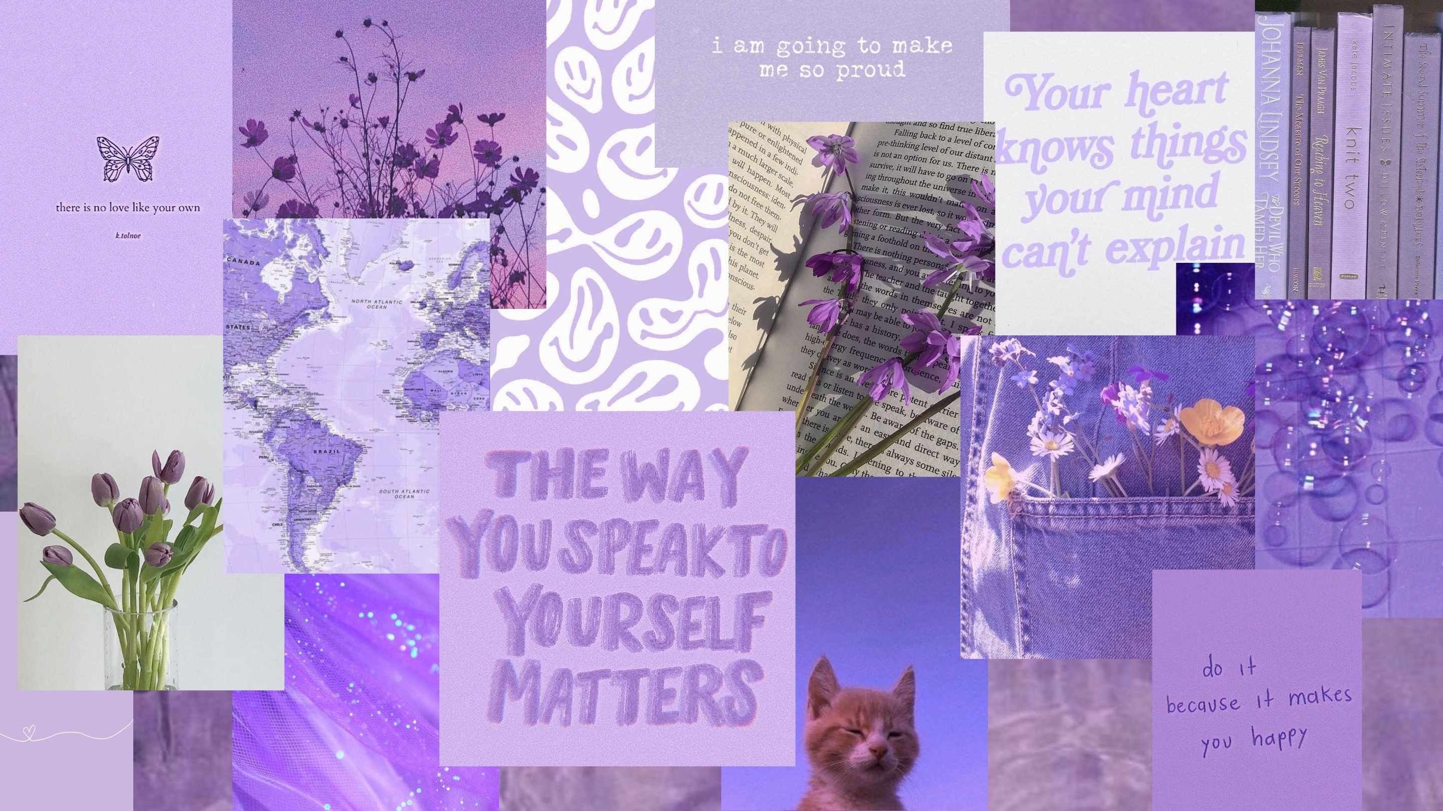 Purple Aesthetic Computer Wallpapers - 4k, HD Purple Aesthetic Computer ...