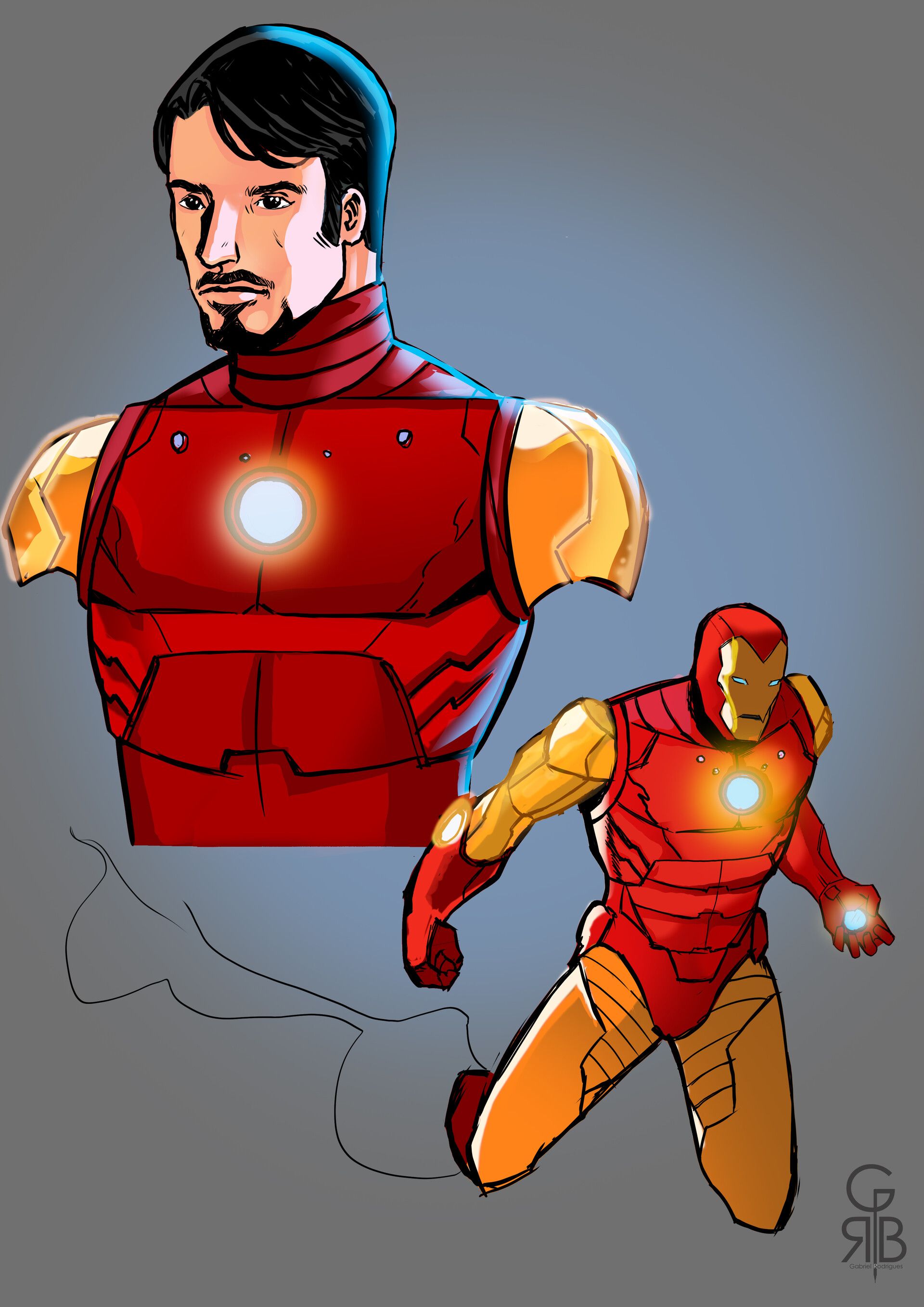 Iron Man Cartoon Wallpapers - 4k, HD Iron Man Cartoon Backgrounds on ...