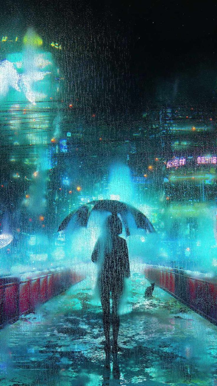 Anime Rain Wallpapers 4k Hd Anime Rain Backgrounds On Wallpaperbat 1530