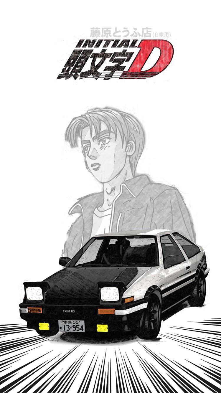 Initial D x Simpsons (Remaster) : r/initiald