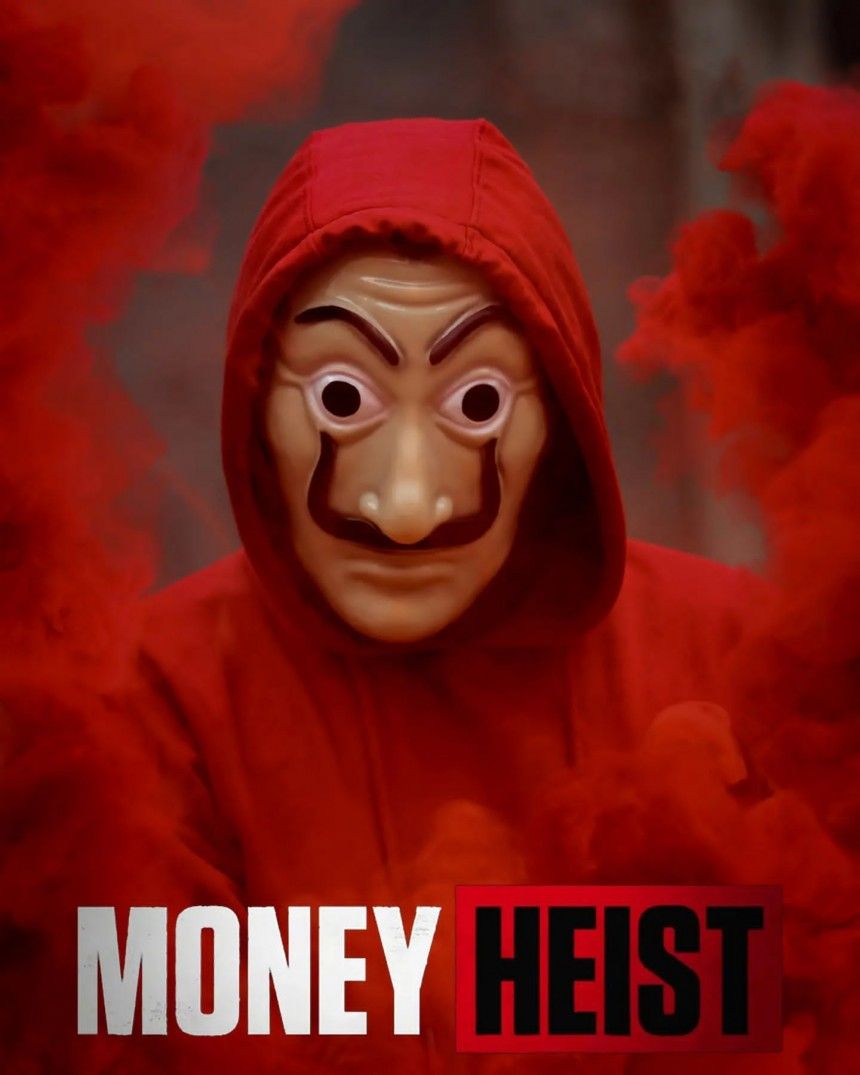 Money Heist Mask Wallpapers - 4k, HD Money Heist Mask Backgrounds on ...