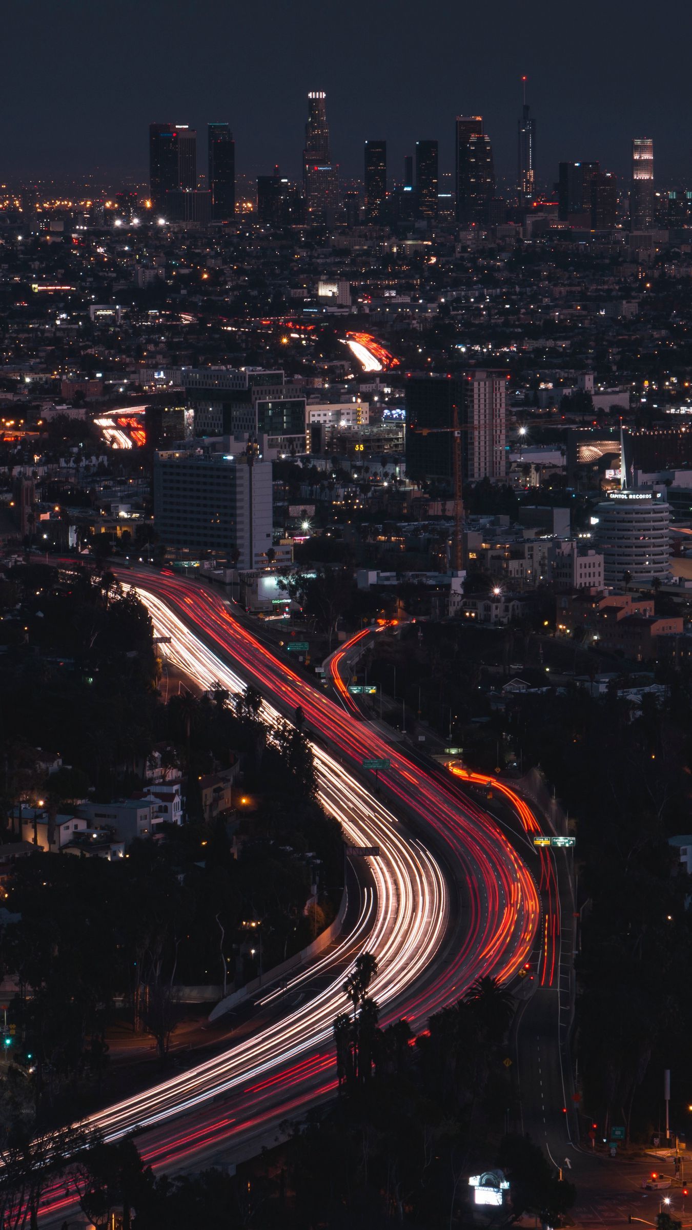 Los Angeles Night Wallpapers - 4k, HD Los Angeles Night Backgrounds on ...