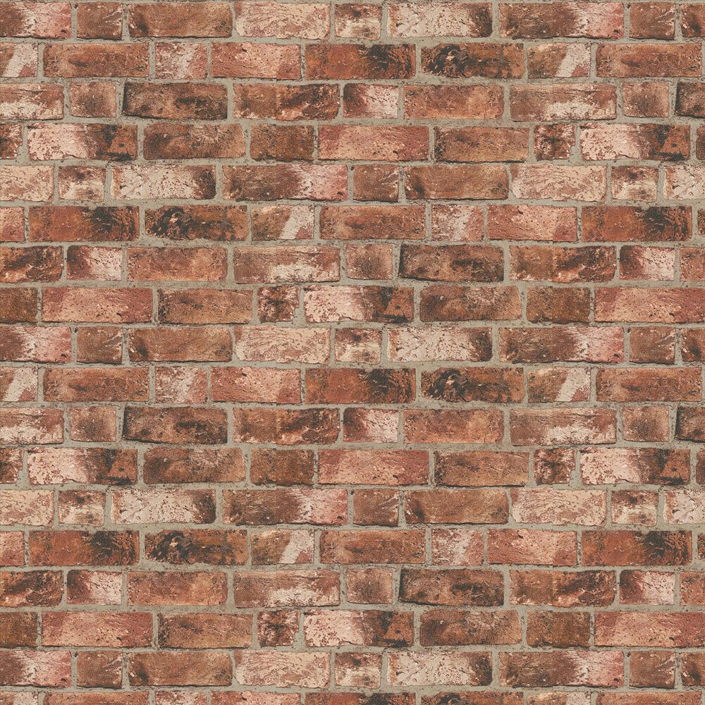 Red Brick 2 Wall Mural, Brick Wallpaper Murals