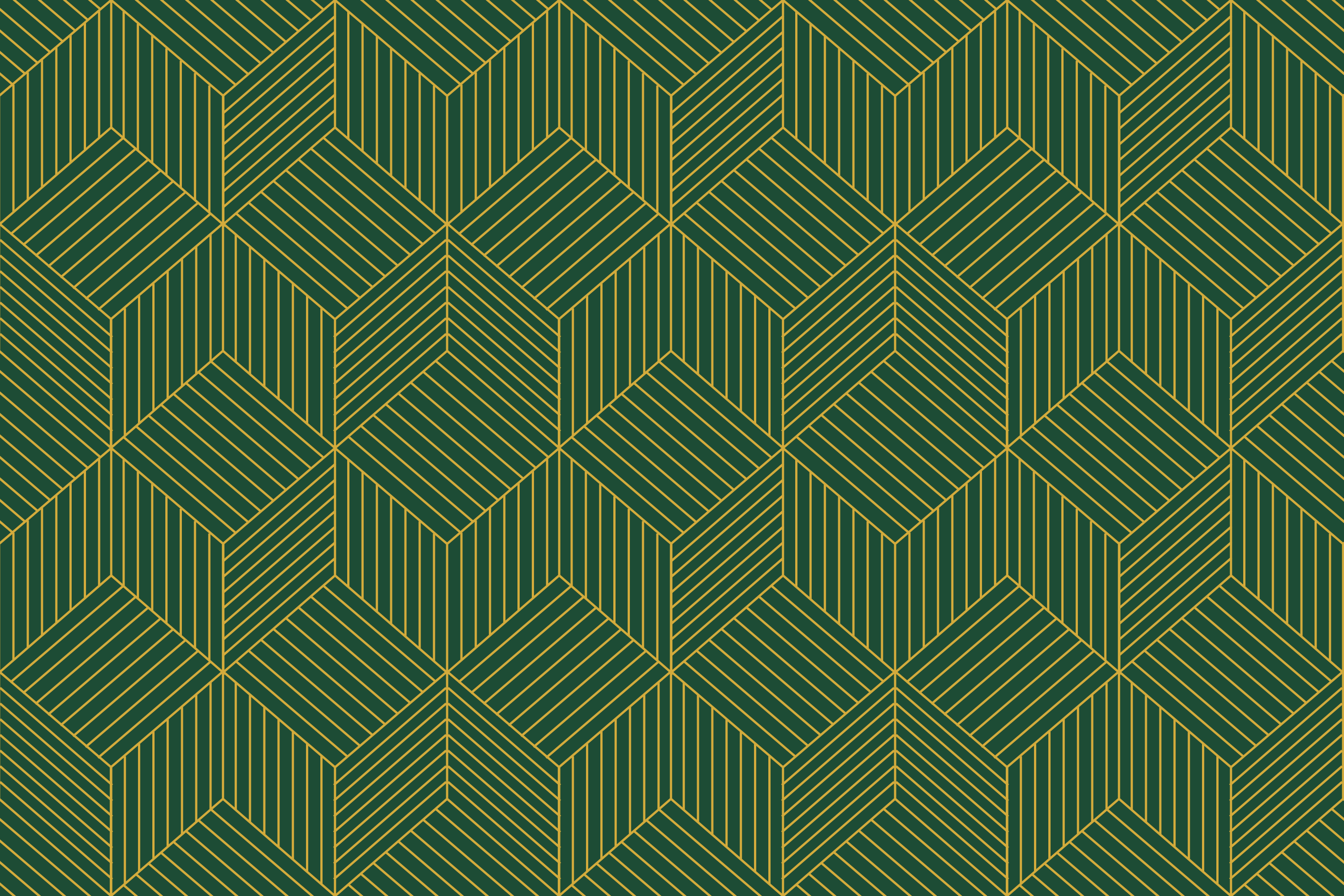 3000x2000 Gold green geometric lines wallpaper ... Wallpaper