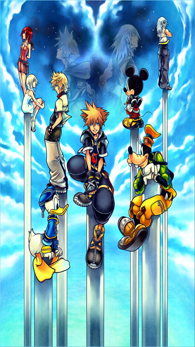 800x1422 HD kingdom hearts 2 wallpapers | Peakpx Wallpaper