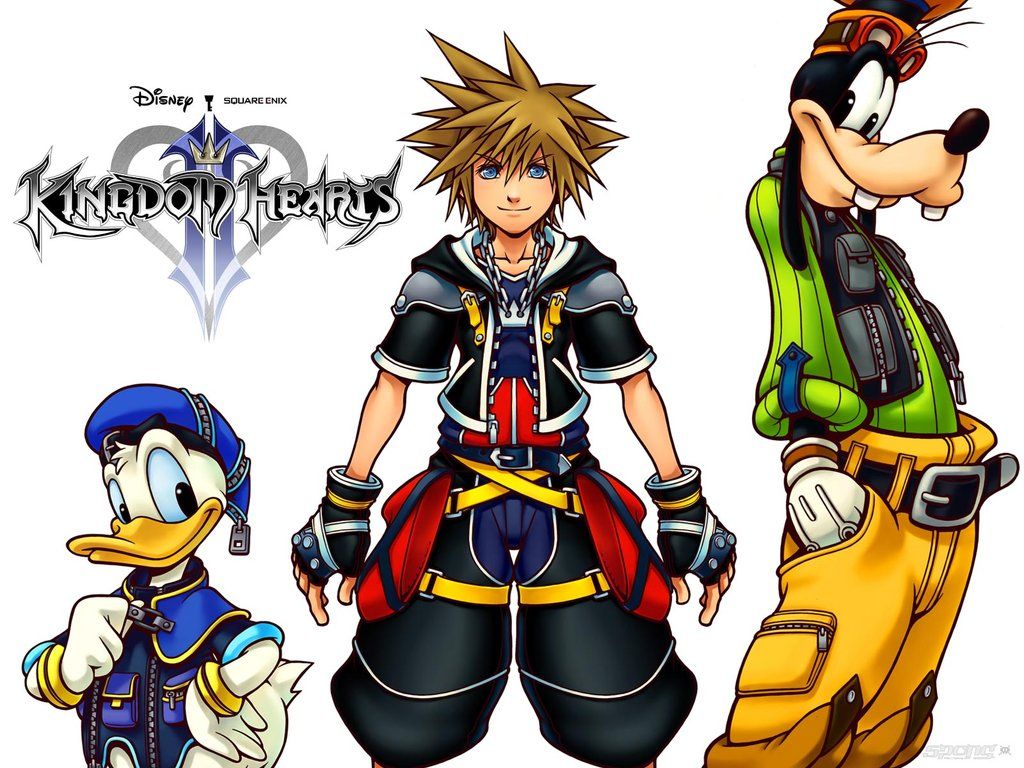 1024x768 Wallpapers: Kingdom Hearts II - PS2 (2 ... Wallpaper