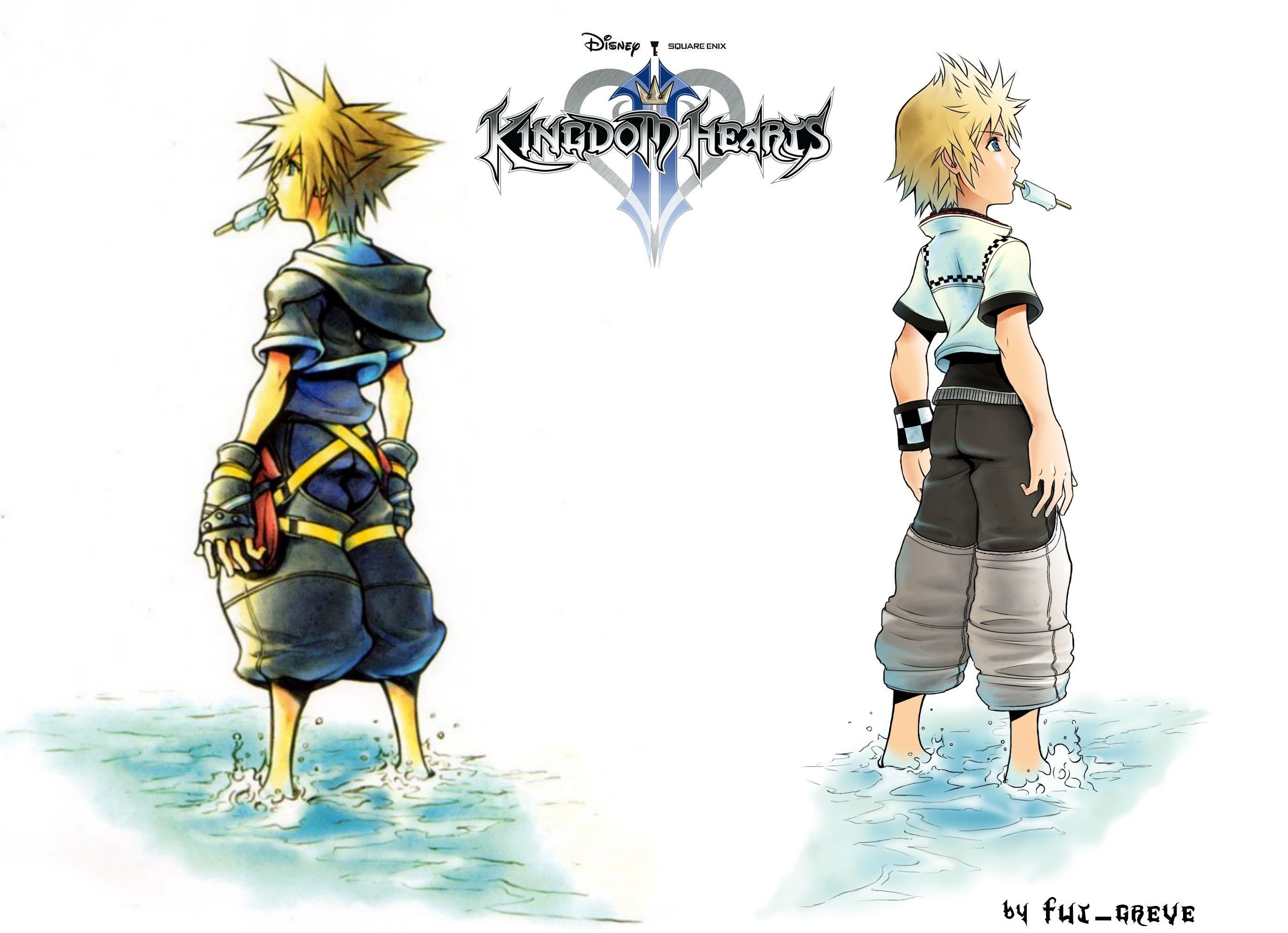 2761x2000 Kingdom Hearts 2 Wallpaper (30 + ... Wallpaper