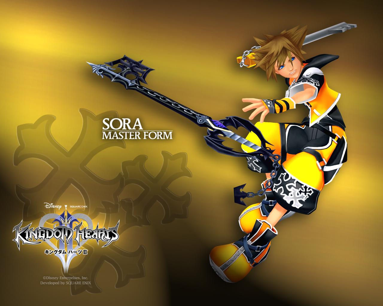 1280x1024 kingdom hearts sora master keyblade Kh2 ... Wallpaper