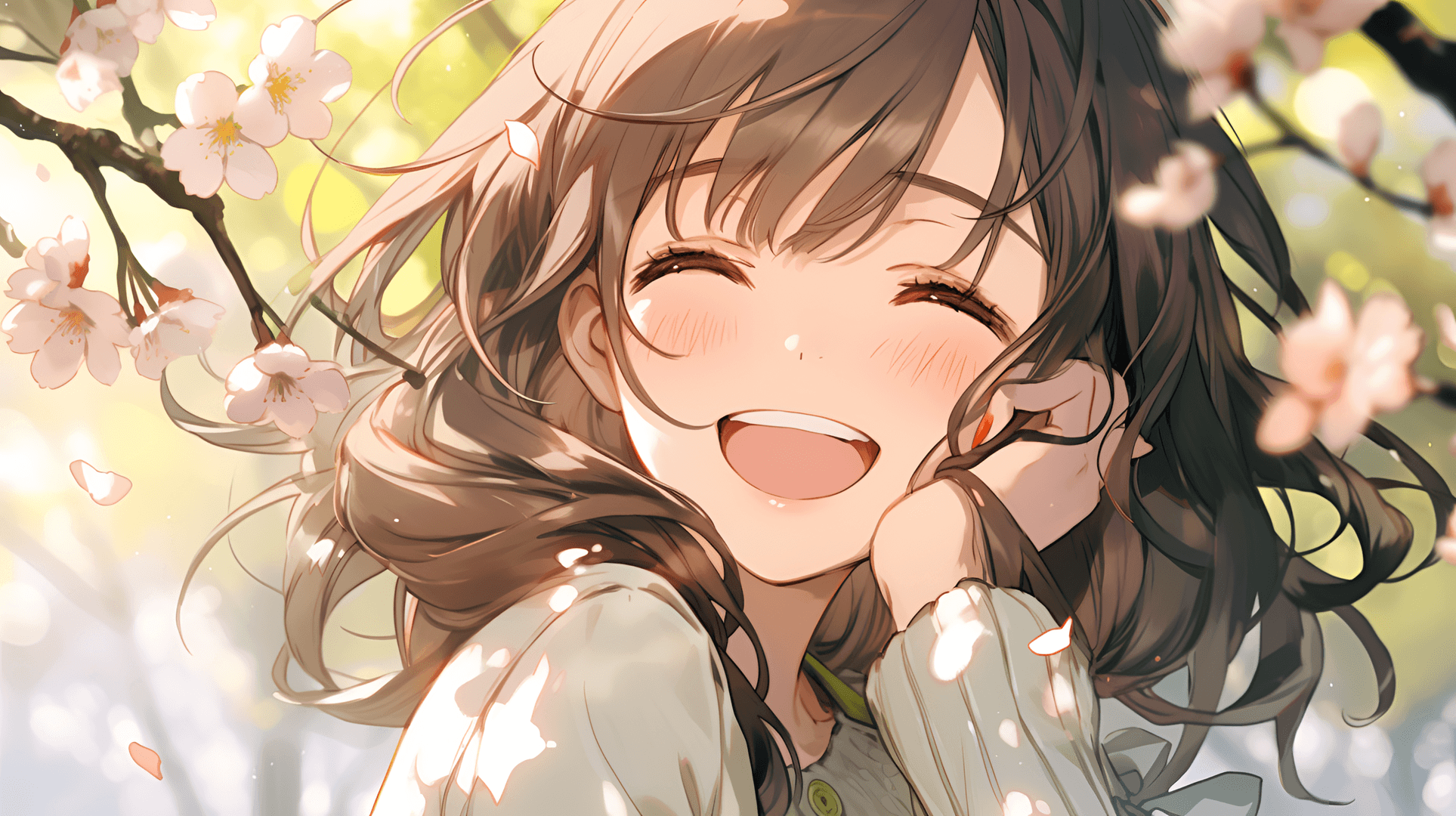 Cherry Blossom Anime Wallpapers - 4k, HD Backgrounds on WallpaperBat