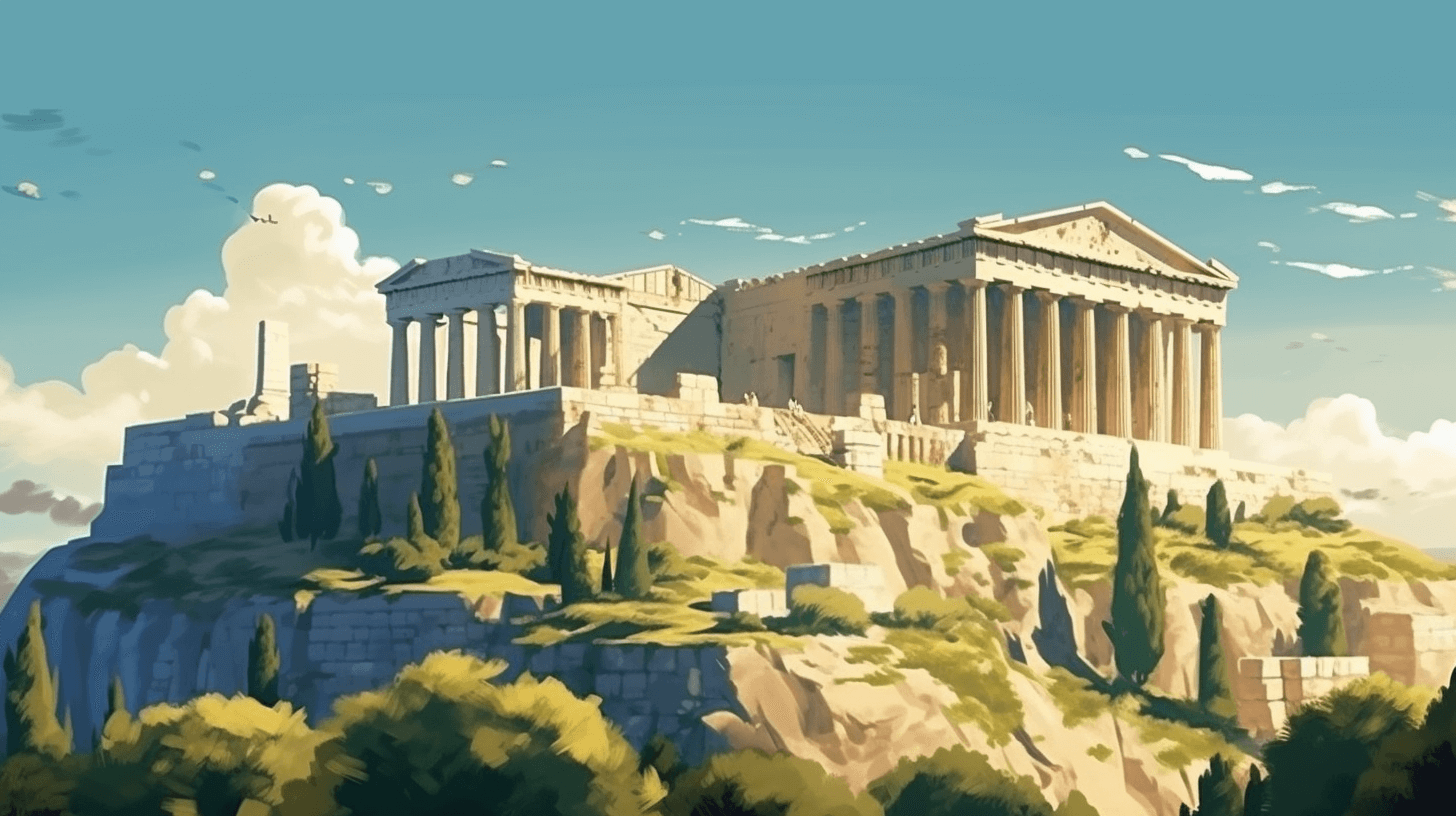 Ancient Greece Cartoon Wallpapers - 4k, HD Ancient Greece Cartoon ...