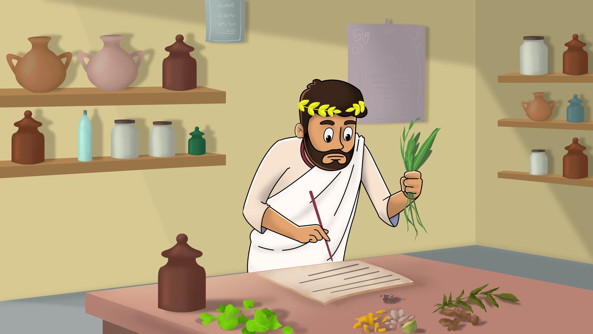 Ancient Greece Cartoon Wallpapers - 4k, HD Ancient Greece Cartoon ...