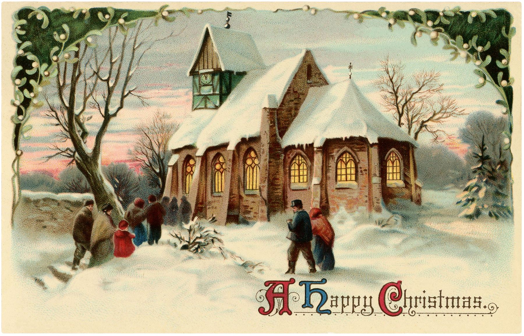 Christmas Churches Wallpapers - 4k, HD Christmas Churches Backgrounds ...