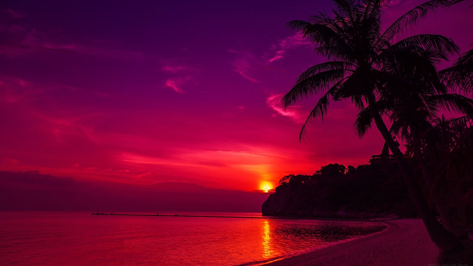 1600x900 40+ Warm and Beautiful Sunset Wallpapers - Hongkiat Wallpaper