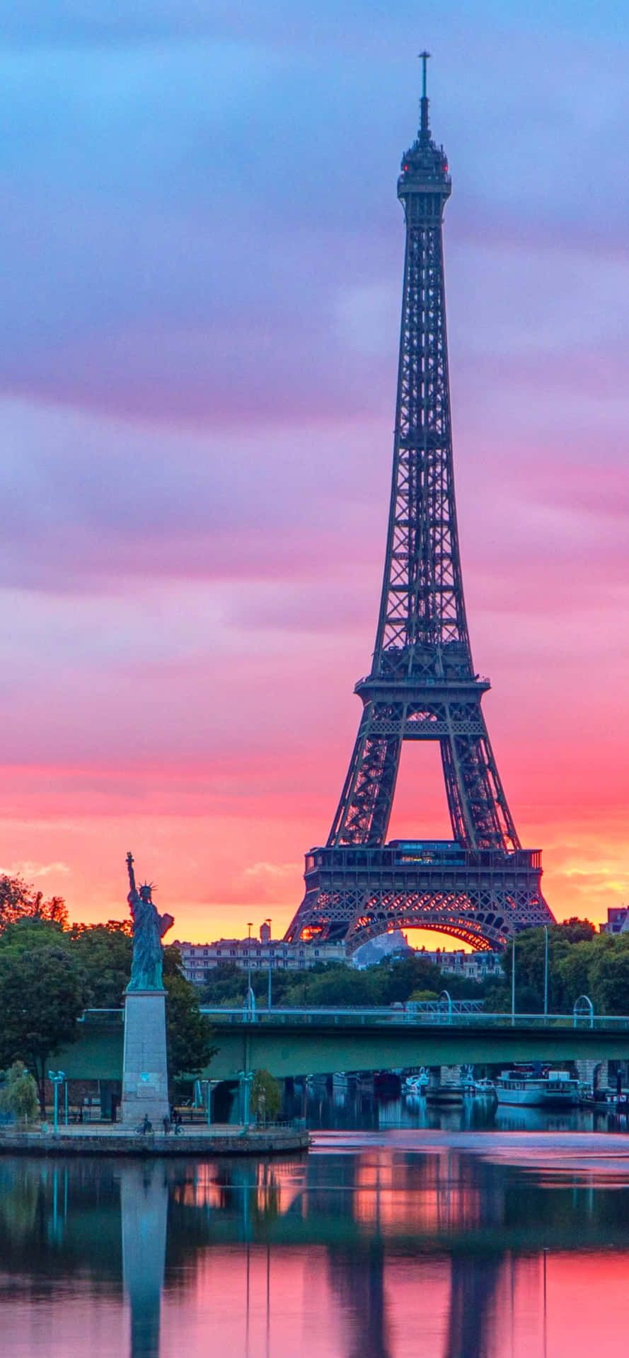 Pink Paris France Wallpapers K Hd Pink Paris France Backgrounds On