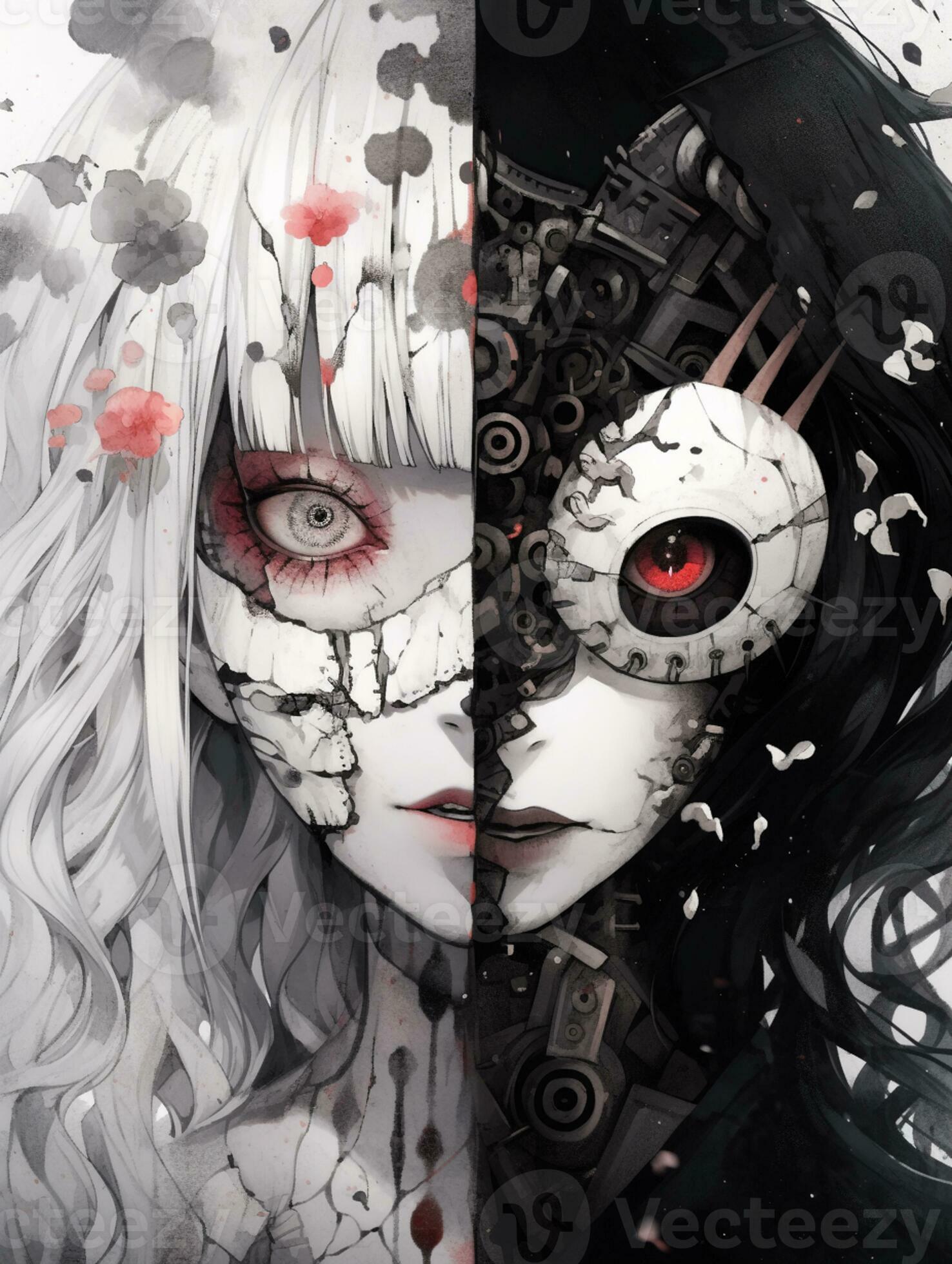 Creepy Anime Girl Wallpapers - 4k, HD Creepy Anime Girl Backgrounds on ...