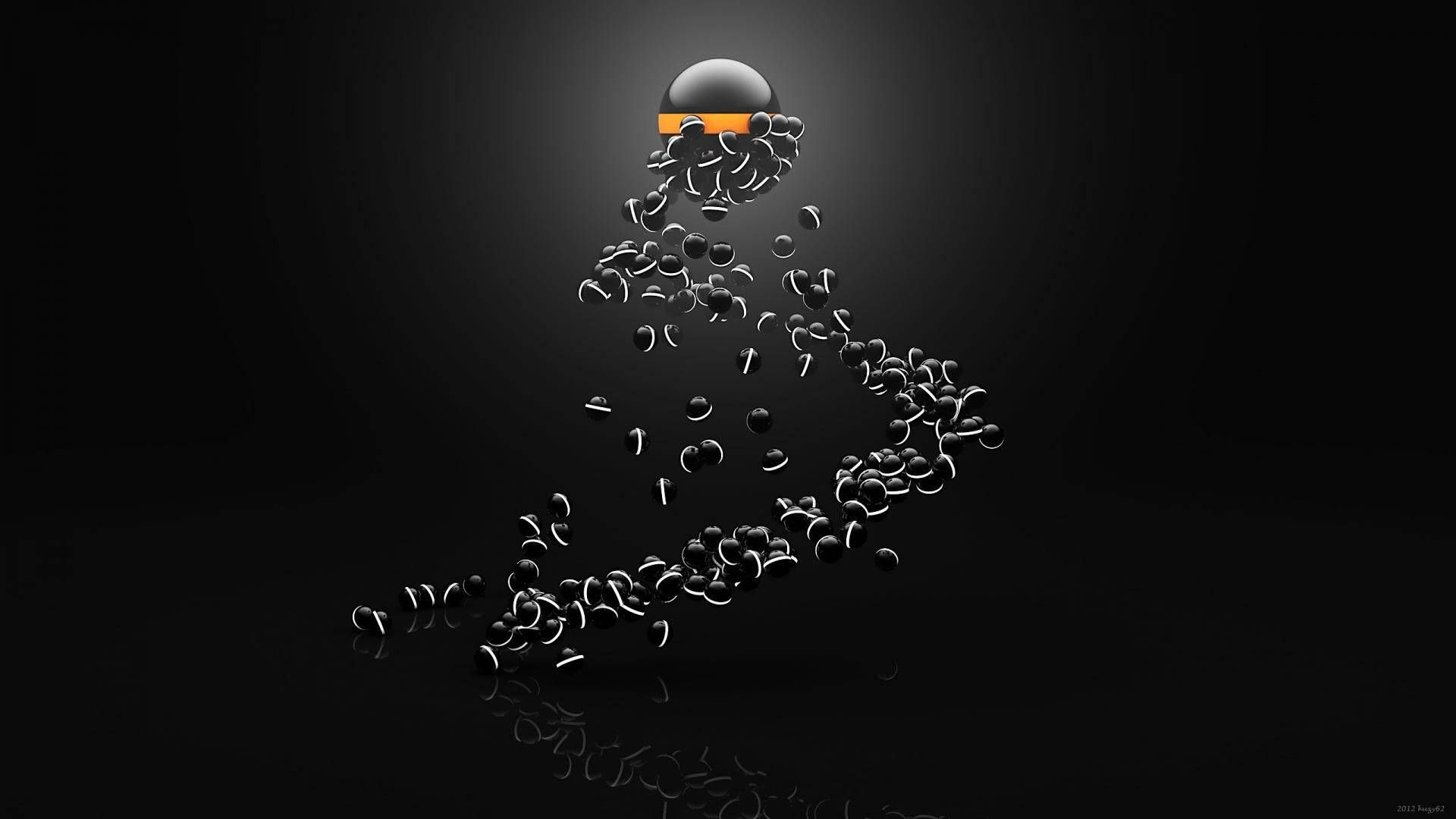 3D Black Wallpapers - 4k, HD 3D Black Backgrounds on WallpaperBat