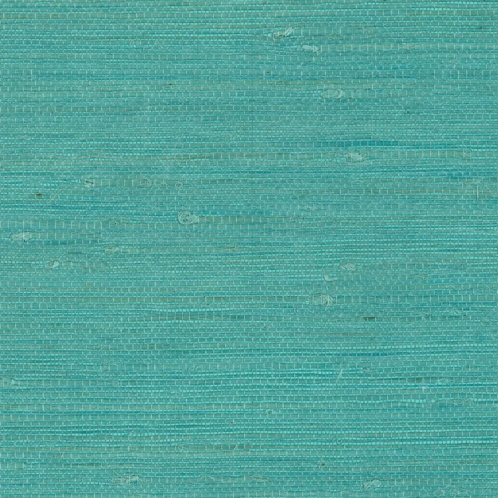 A-Street Prints Kantera Green Fabric Texture Wallpaper