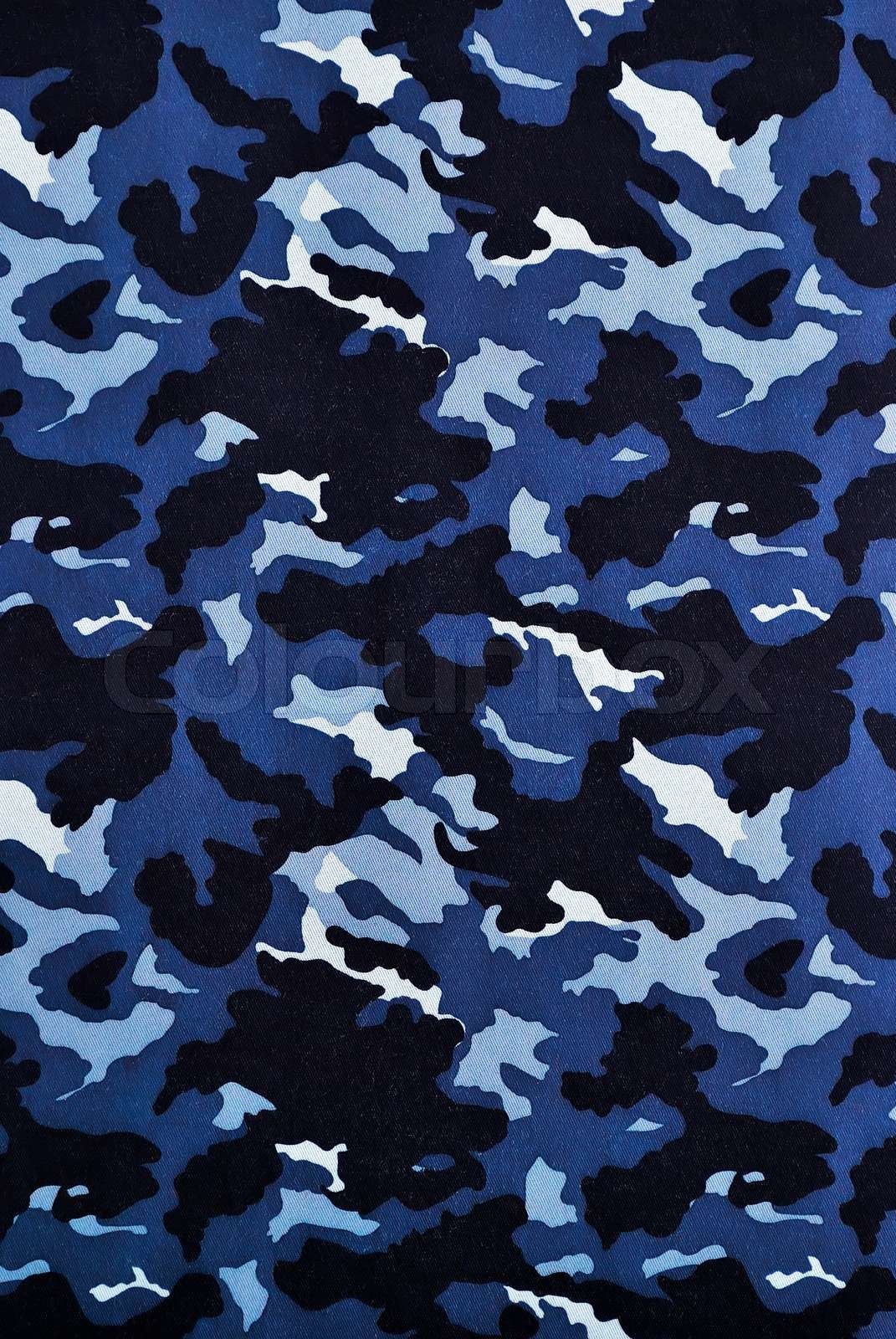 Blue camo