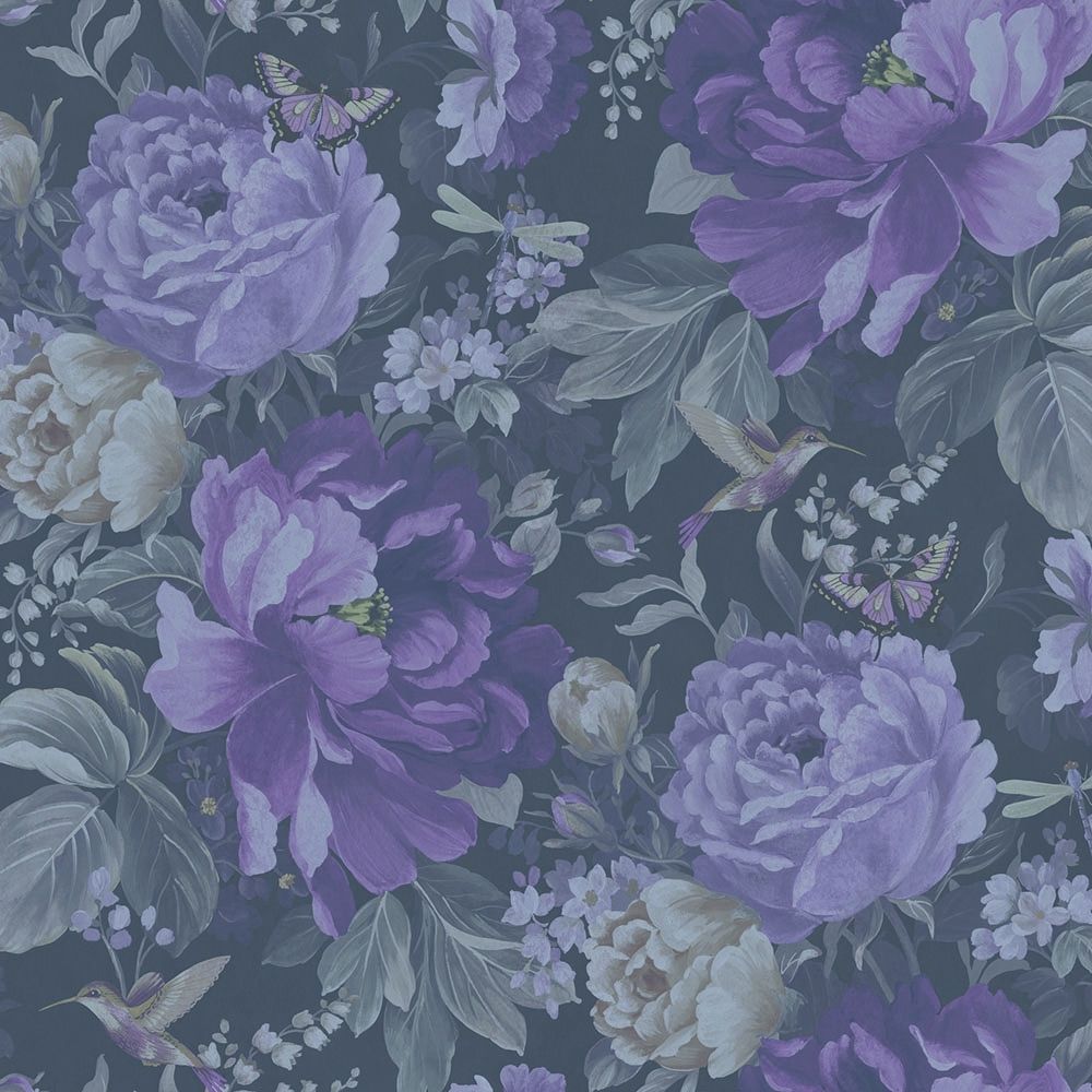 Purple Floral Wallpapers - 4k, HD Purple Floral Backgrounds on WallpaperBat