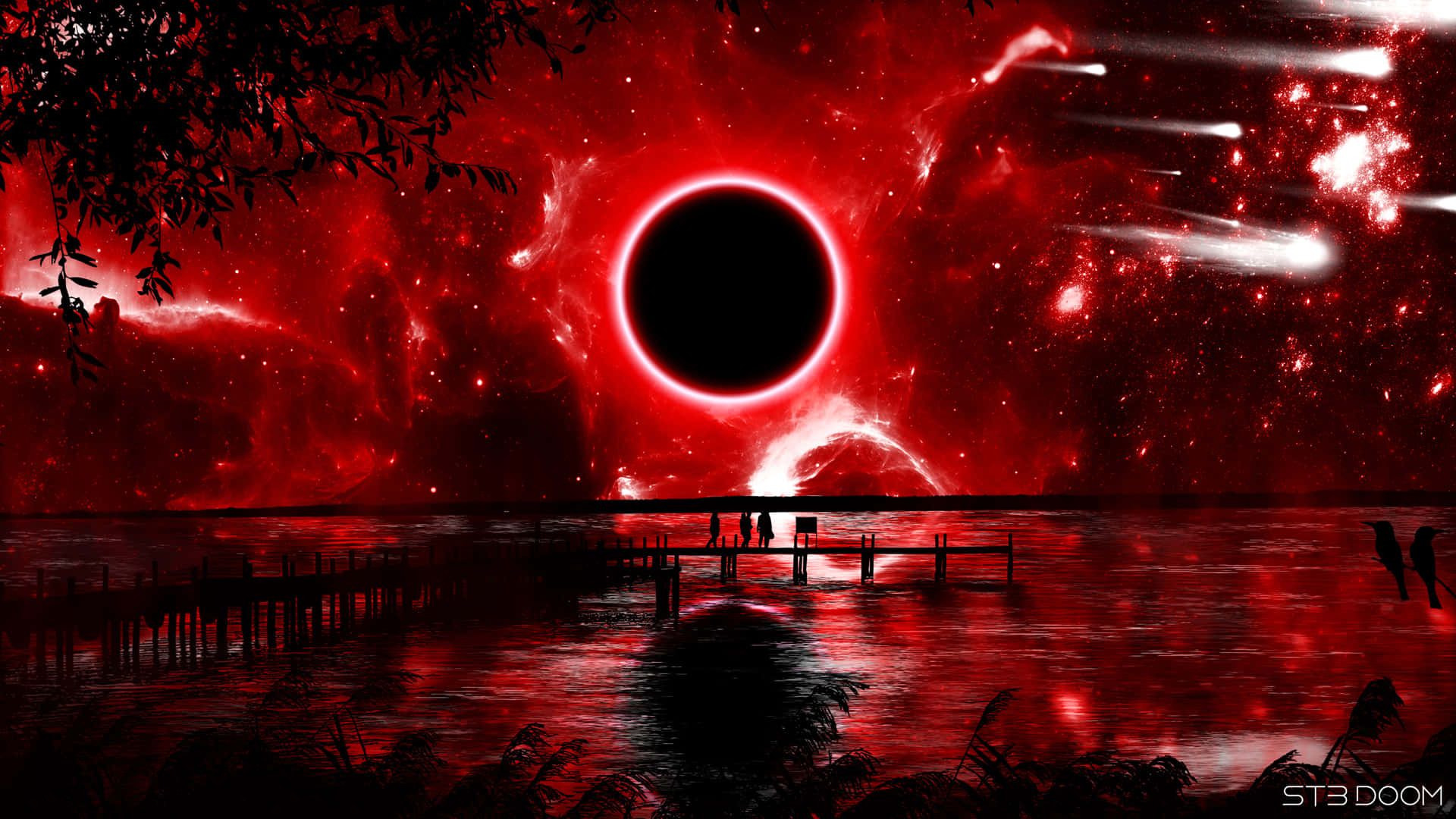 Red space wallpapers 4k hd red space backgrounds on wallpaperbat