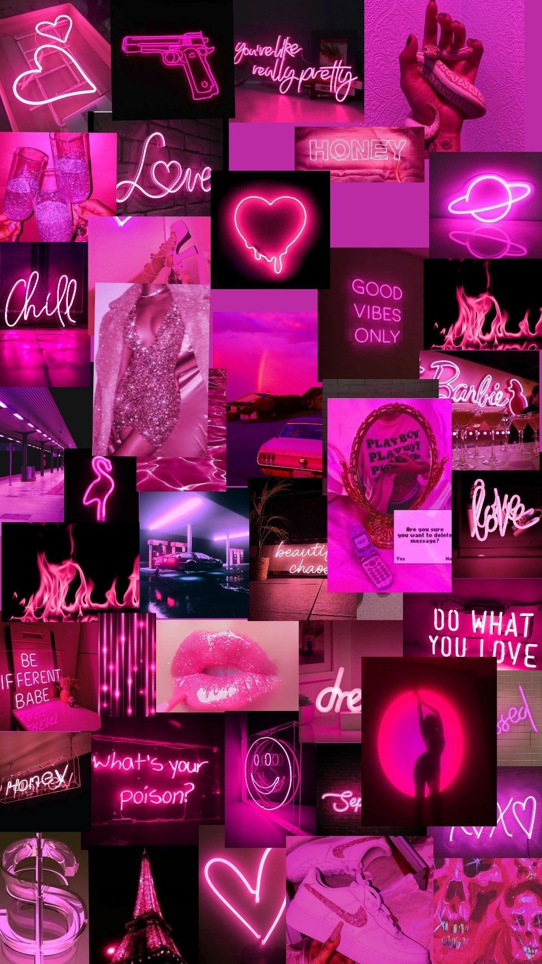 Cute Pink Neon Wallpapers - 4k, HD Cute Pink Neon Backgrounds on ...