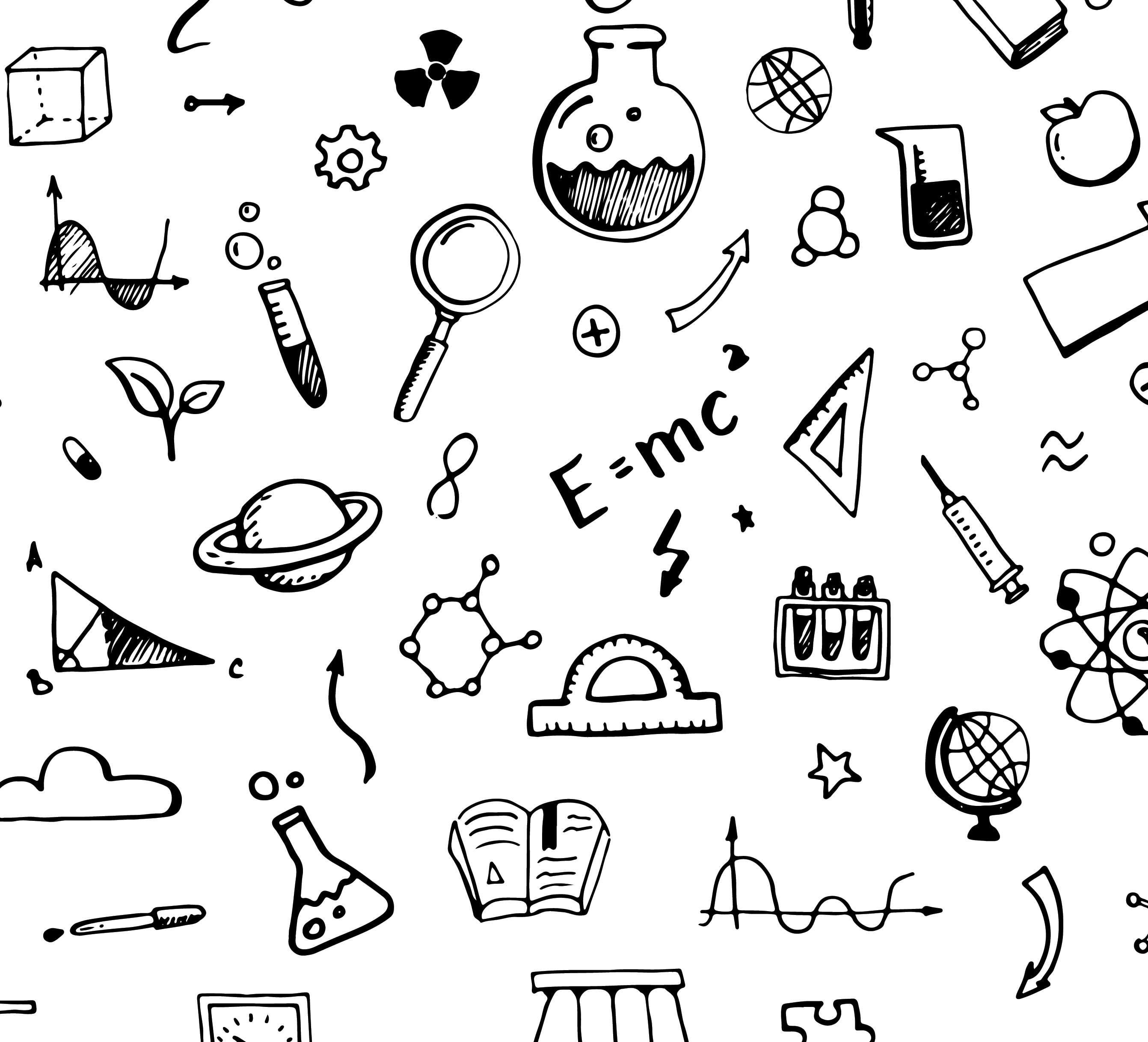 Black and White Science Wallpapers - 4k, HD Black and White Science