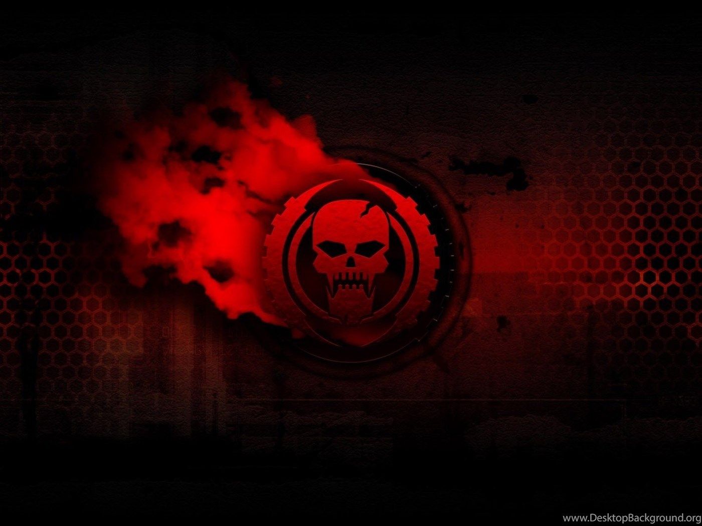 Red Skull Wallpapers - 4k, Hd Red Skull Backgrounds On Wallpaperbat