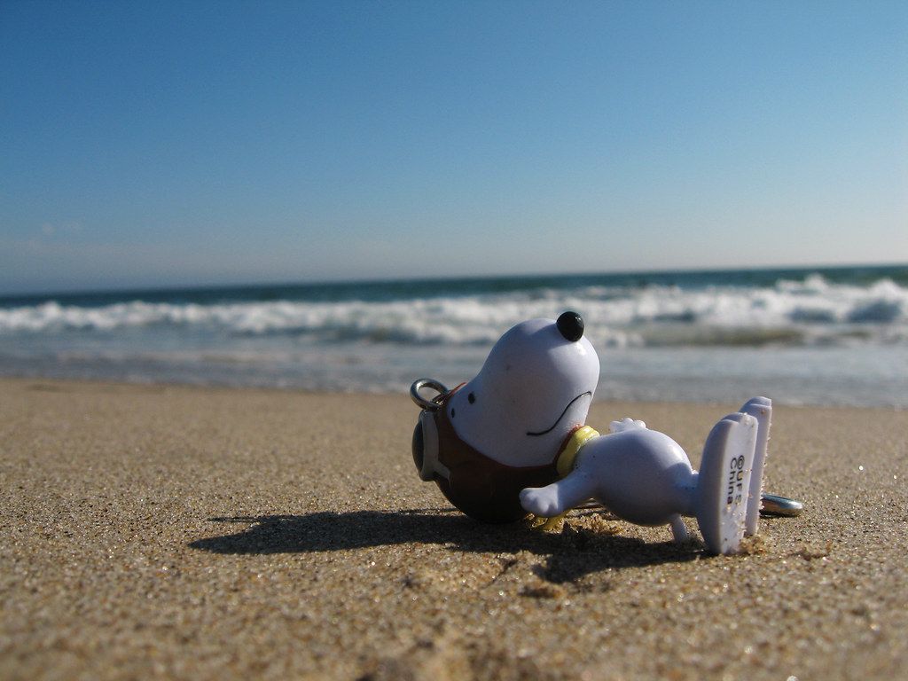 Snoopy at the Beach Wallpapers - 4k, HD Snoopy at the Beach Backgrounds ...