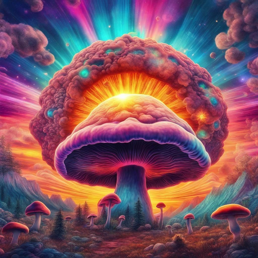 Trippy Mushroom Wallpapers - 4k, HD Trippy Mushroom Backgrounds On ...