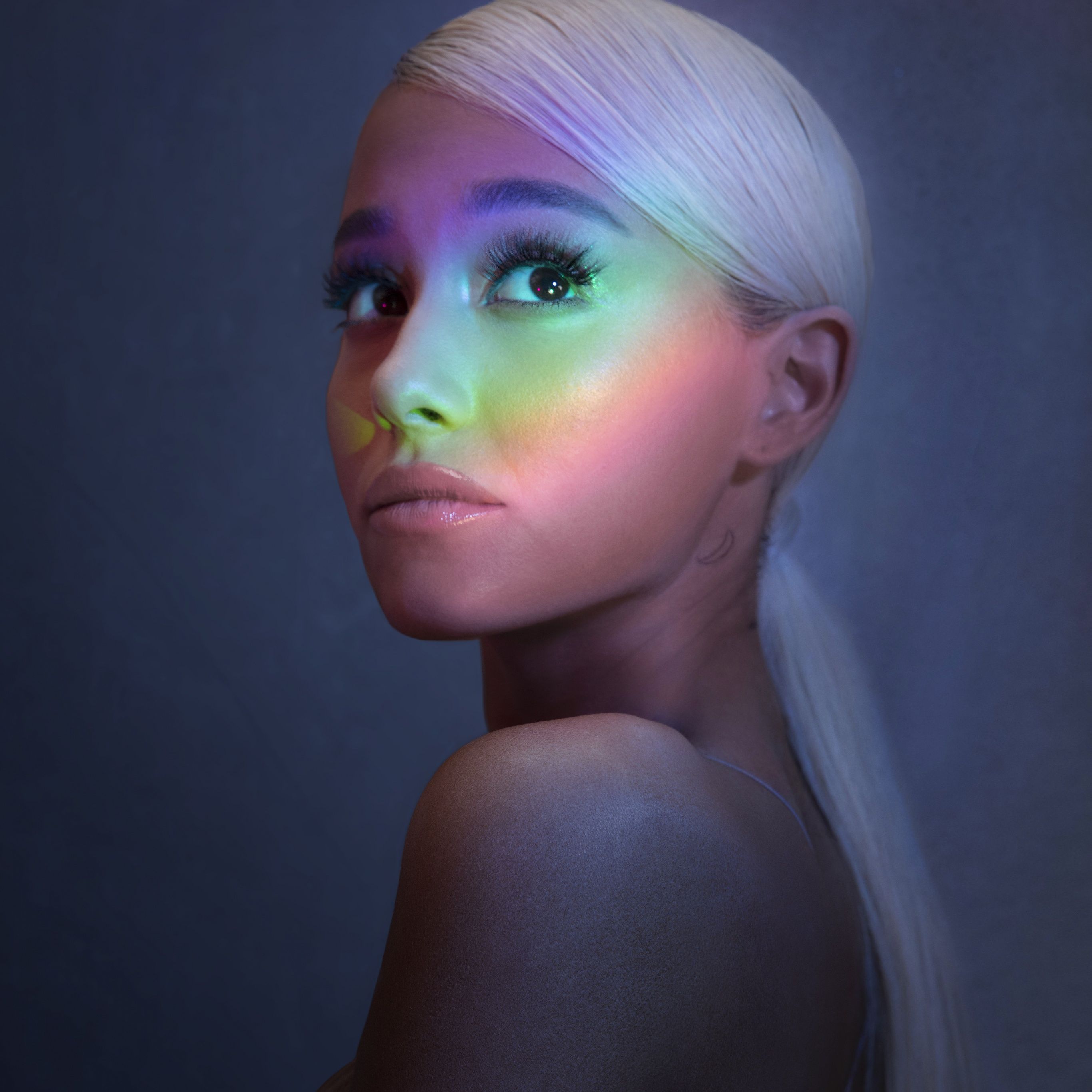 2732x2732 Ariana Grande Wallpaper 4K, No Tears Left To Cry, Pop singer Wallpaper